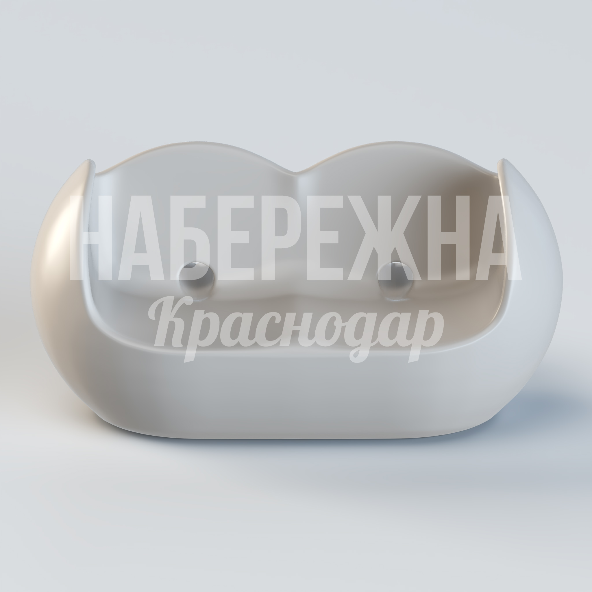 Софа Nuevuvri — купить, ASK-20.003 | Набережна Софа Nuevuvri - купить, 860x1580x780 мм, Стеклопластик