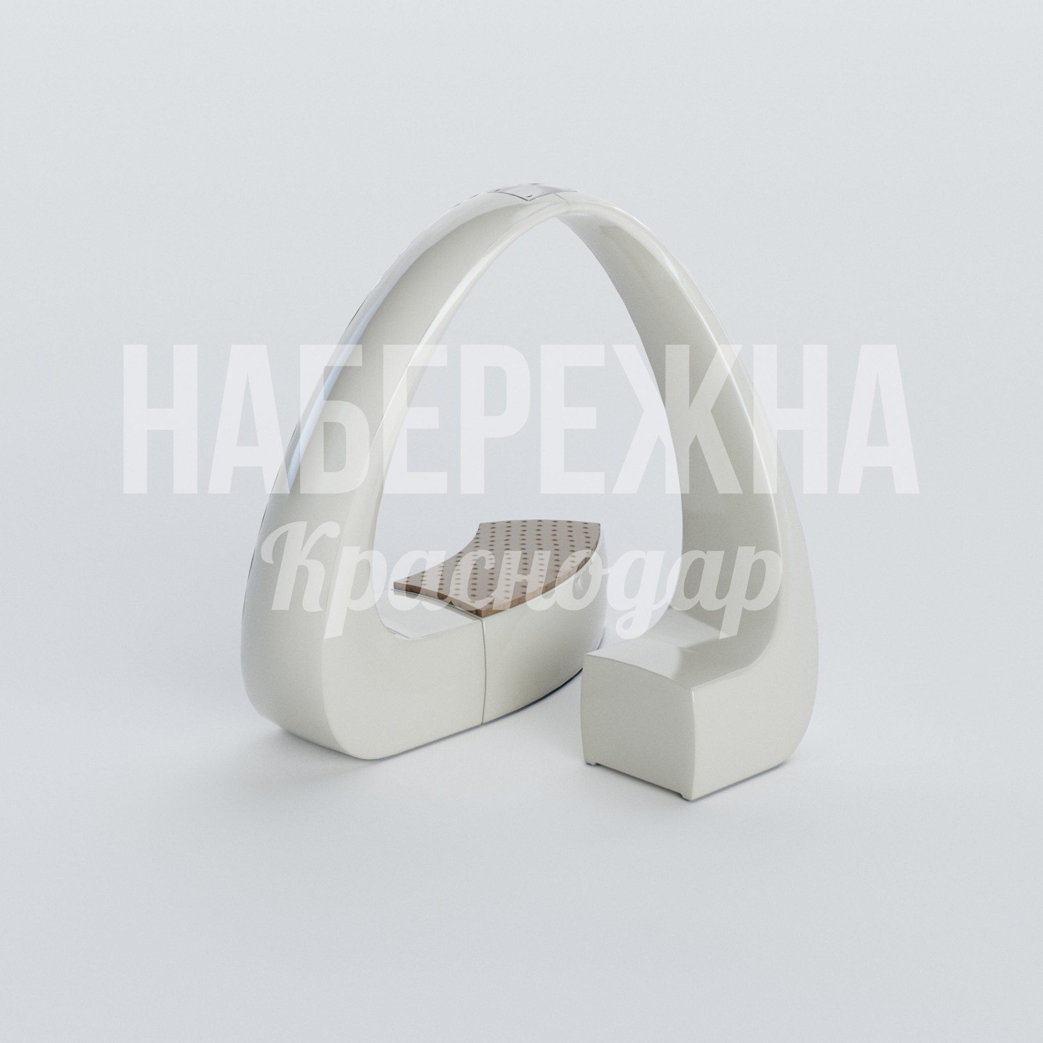 Скамейка Vatgam 860x955x925 мм. ASK-20.047 Скамейка с арочным навесом защищает от солнца и осадков, создаёт комфортную зону отдыха в парках и скверах.