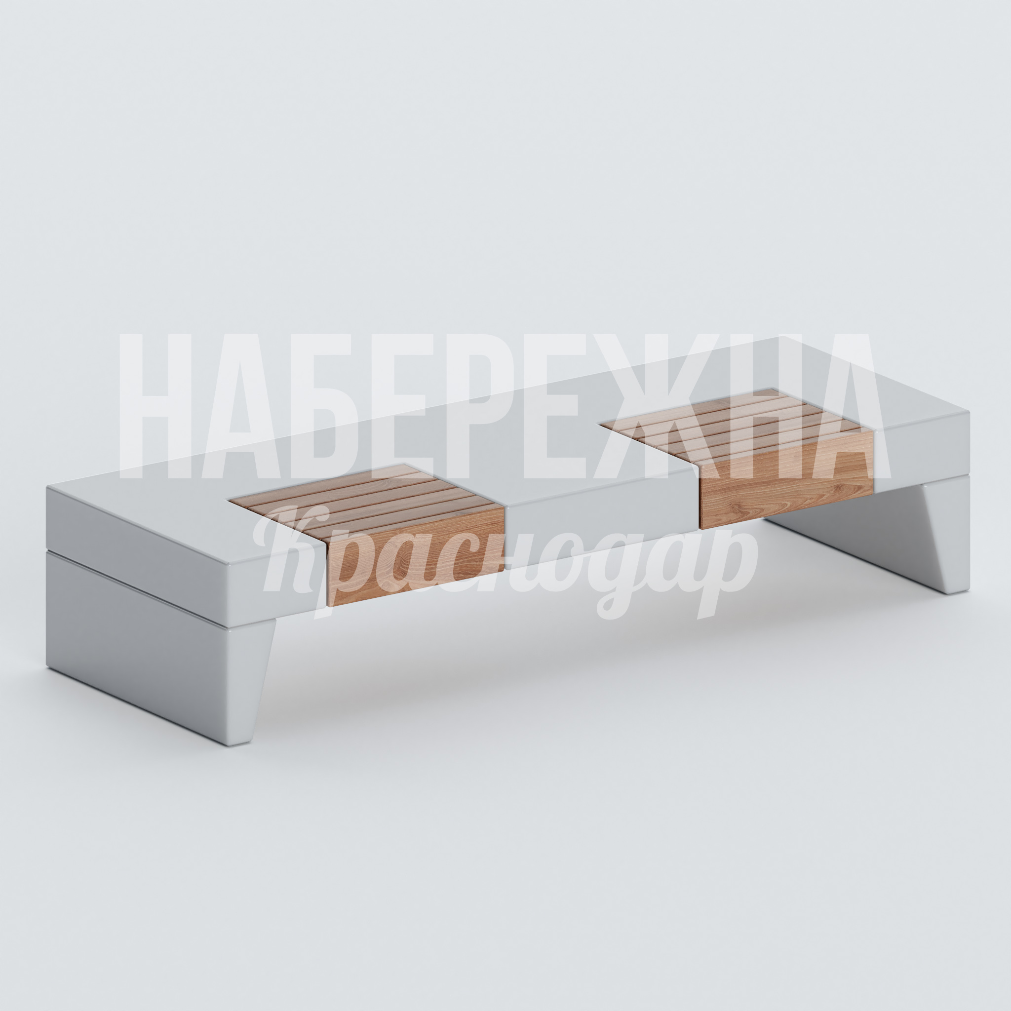 Лавочка Råtru 750x2100x420 мм. ASK-20.122 Лавочка с комбинированной конструкцией для парков и скверов. Выдерживает высокие нагрузки, не требует ухода.