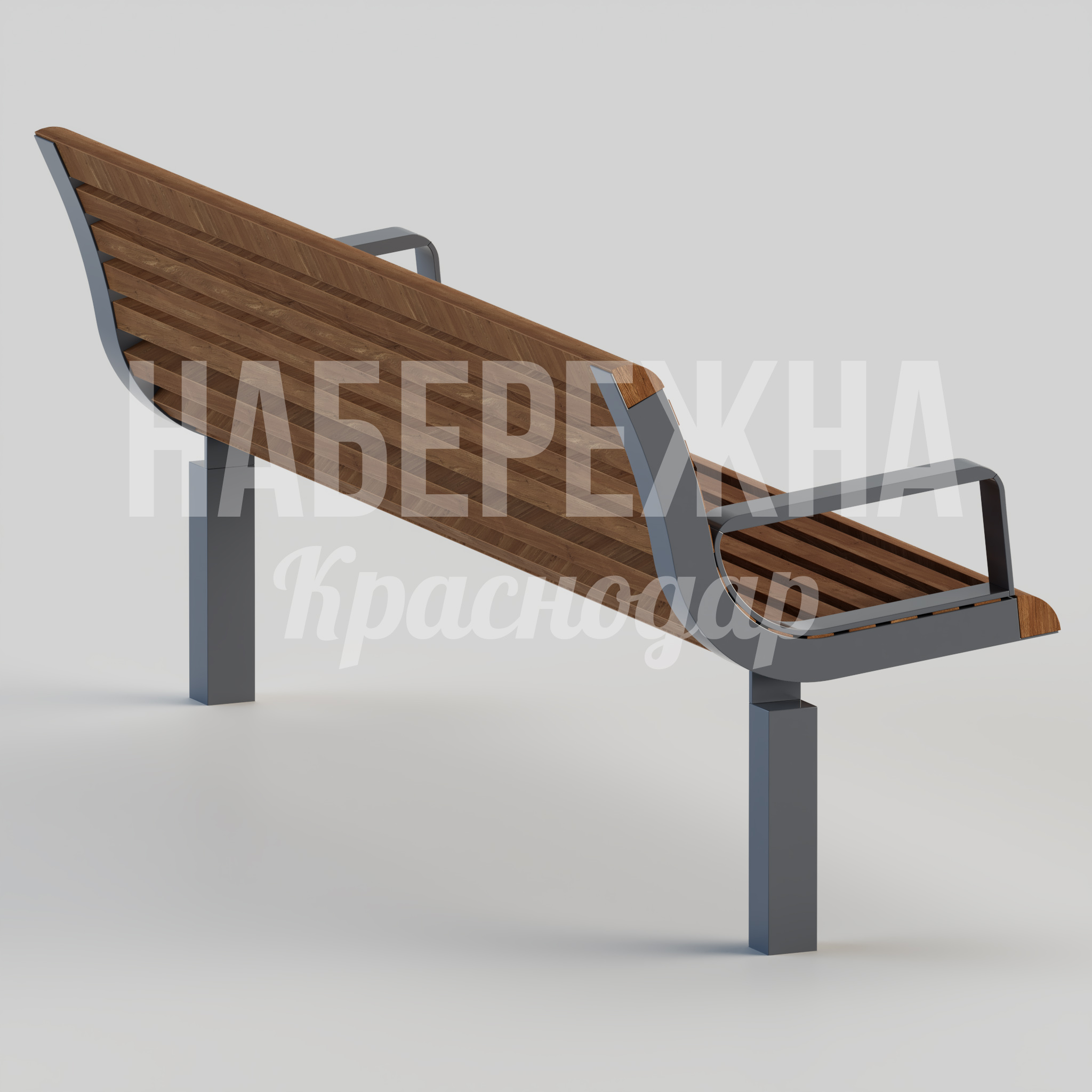 Скамейка Pebåol — купить, MAF-24.085 | Набережна Скамейка Pebåol - заказать, Скамейки, Металл, Дерево