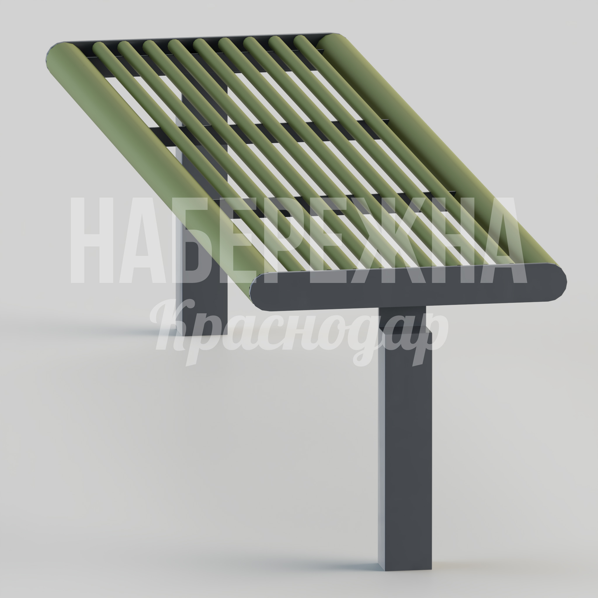 Лавочка Bufbakab — купить, MAF-24.087 | Набережна Лавочка Bufbakab - заказать, Лавочки, Металл