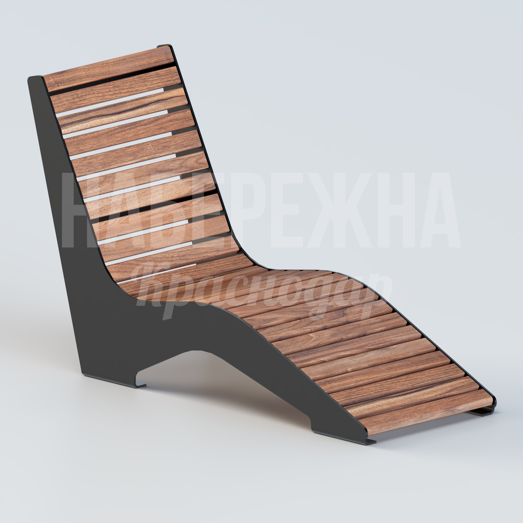 Шезлонг Omtu - фото 1