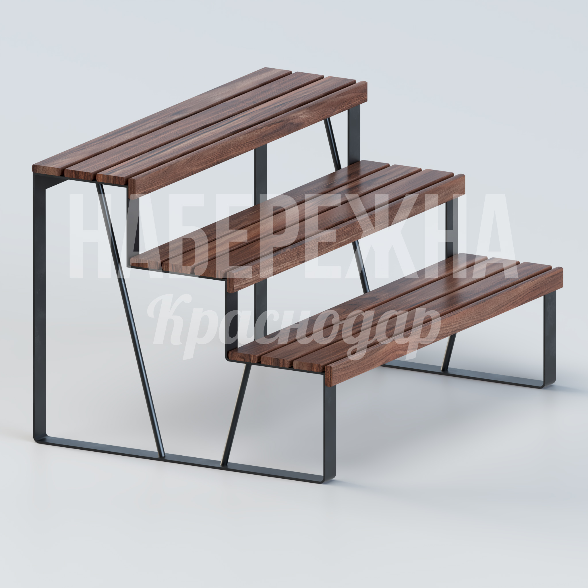 Лавка трибуна Aspete — купить, MAF-22.004 | Набережна Лавка трибуна Aspete 1700x1286x1050 мм. MAF-22.004 Трибуна с трёхуровневой конструкцией для зрительских зон и амфитеатров. Компактное решение для парков и площадок.