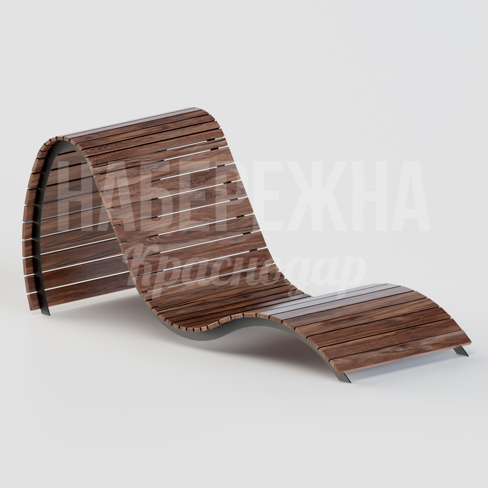 Шезлонг Posu - фото 1