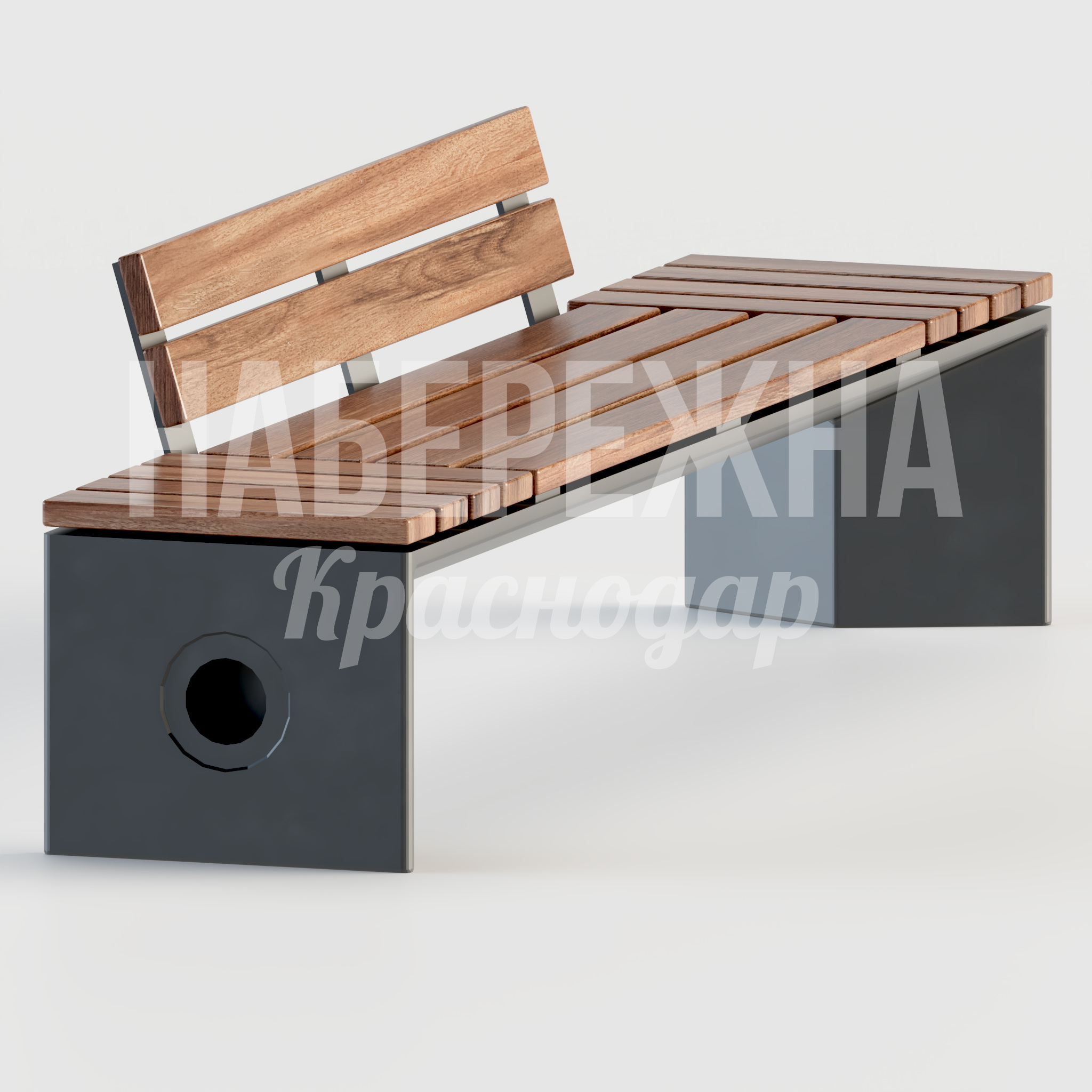 Скамейка Ungu — купить, MAF-22.057 | Набережна Скамейка Ungu 507x2110x615 мм. MAF-22.057 Скамейка со спинкой и широким сиденьем. Устойчива к нагрузкам и осадкам. Для парков, набережных и площадей.