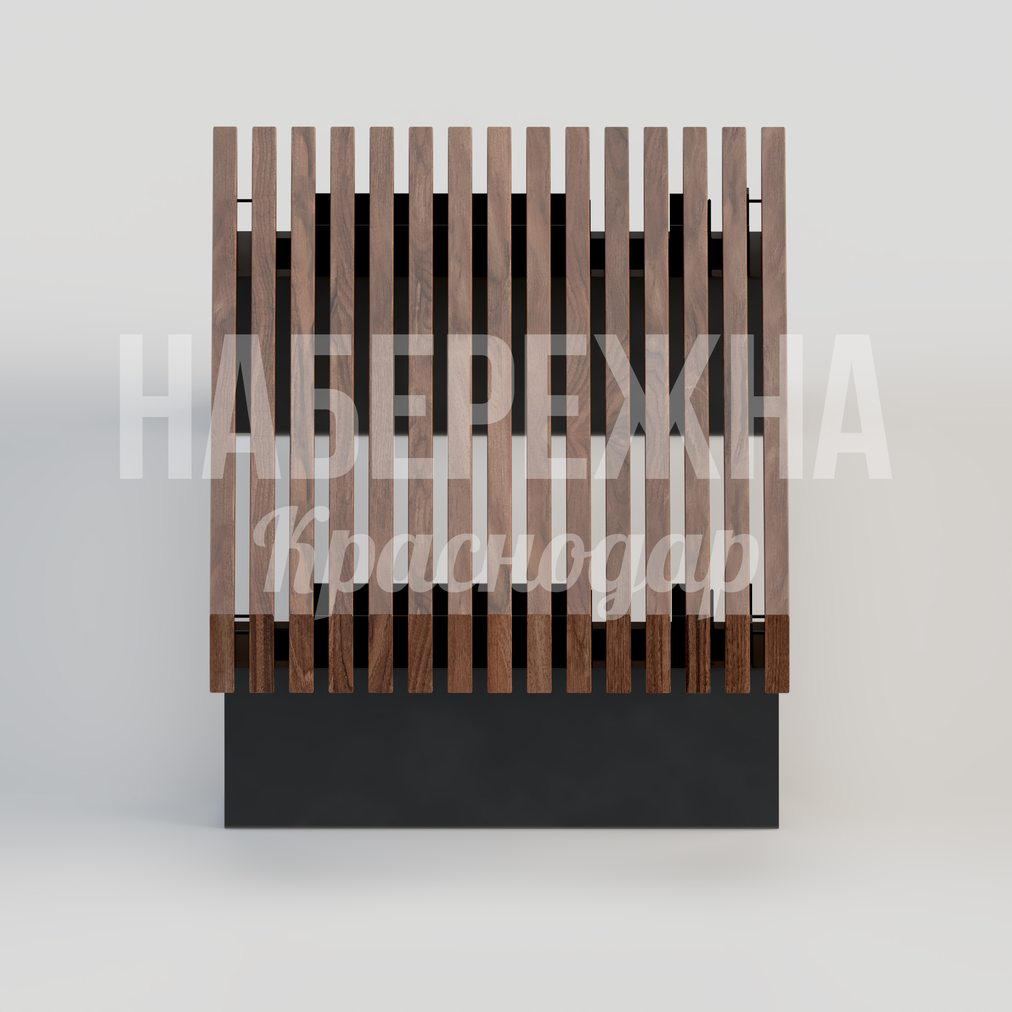 Лавочка Hef - заказать, Лавочки, Металл, Дерево