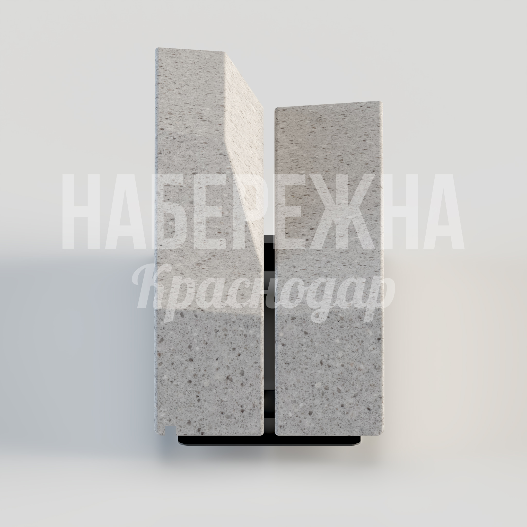 Скамейка Bål - заказать, Скамейки из бетона, Бетон