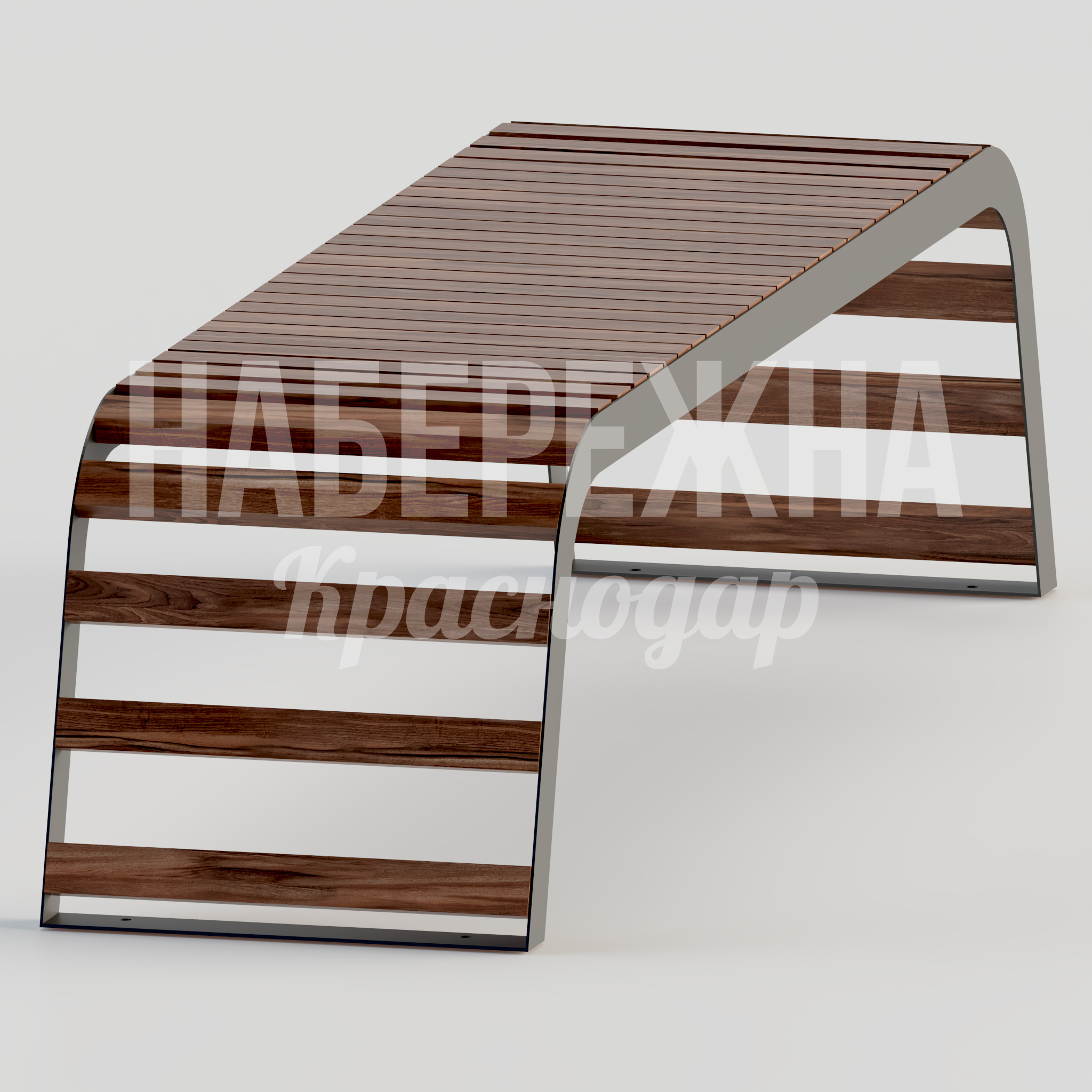 Лавочка Lep - заказать, Лавочки, Металл, Дерево