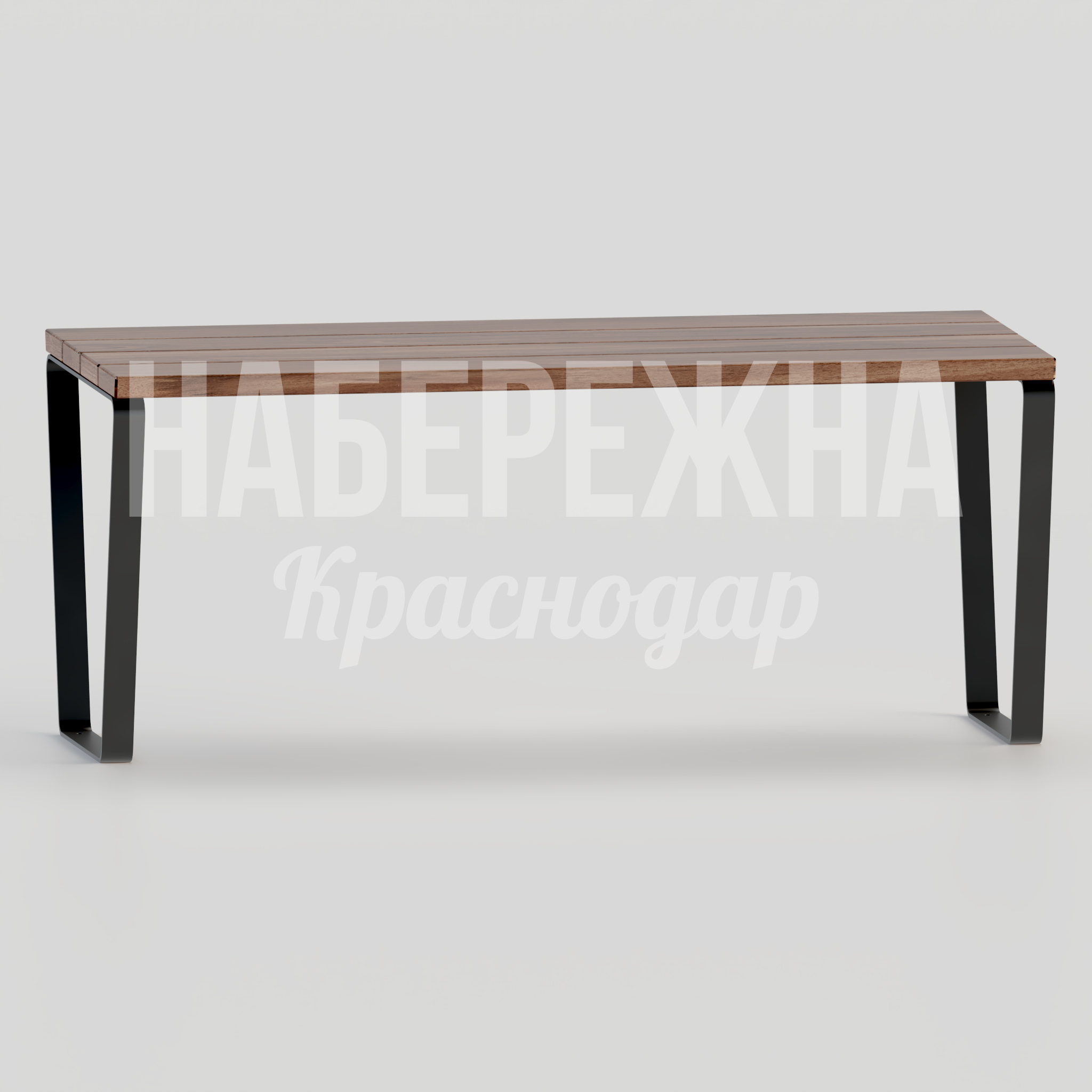 Парковый стол Giema - купить, 780x1800x740 мм, Металл, Дерево