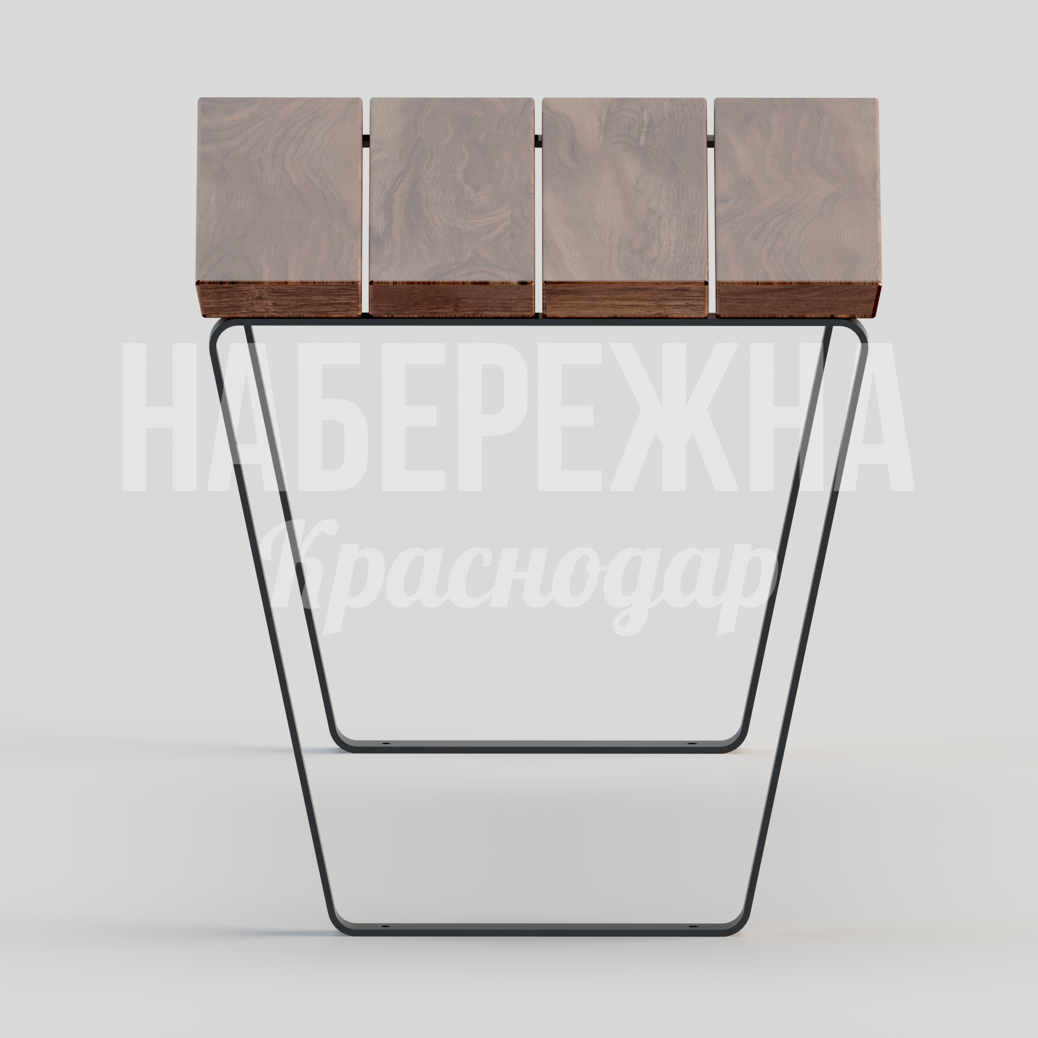 Парковый стол Giema - заказать, Парковые столы, Металл, Дерево