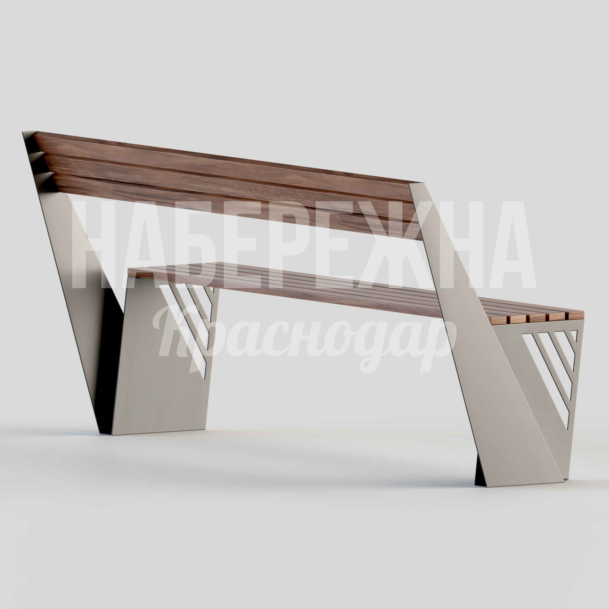 Скамейка Olle — купить, MAF-22.119 | Набережна Скамейка Olle - заказать, Скамейки, Металл, Дерево