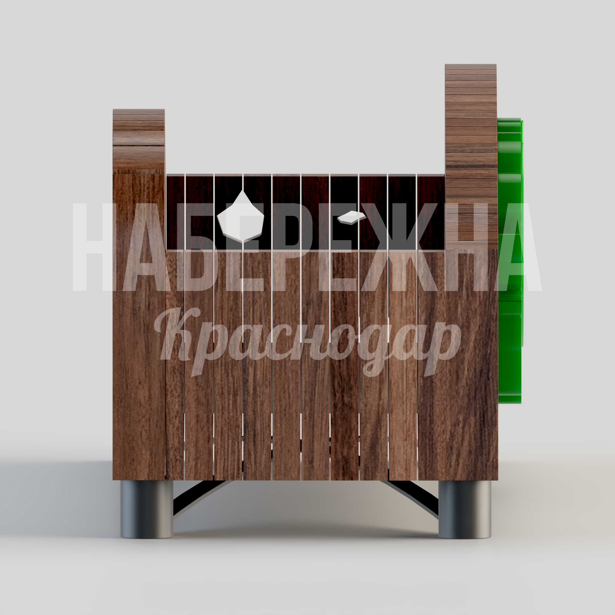 Цветочница Forgu Monstera Plant - заказать, Вазоны и цветочницы, Металл, Дерево, МПК