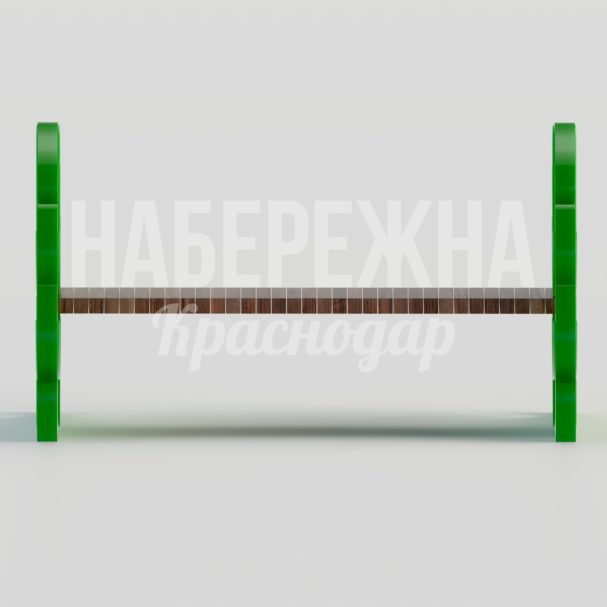 Лавочка Ged Monstera Plant — купить, MAF-22.145 | Набережна Лавочка Ged Monstera Plant - купить, 1450x2230x1200 мм, Дерево, Стеклопластик