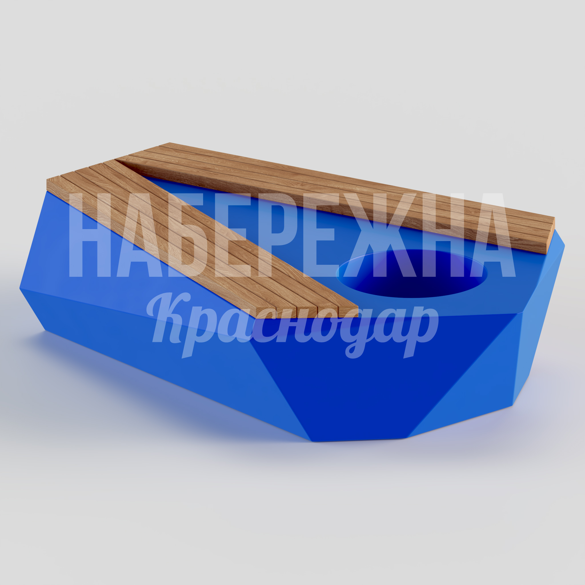 Лавочка Yuc Diamond 1435x2010x490 мм. MAF-22.154 Лавочка с деревянным сиденьем и корпусом из стеклопластика. Устойчива к осадкам, не требует обслуживания.