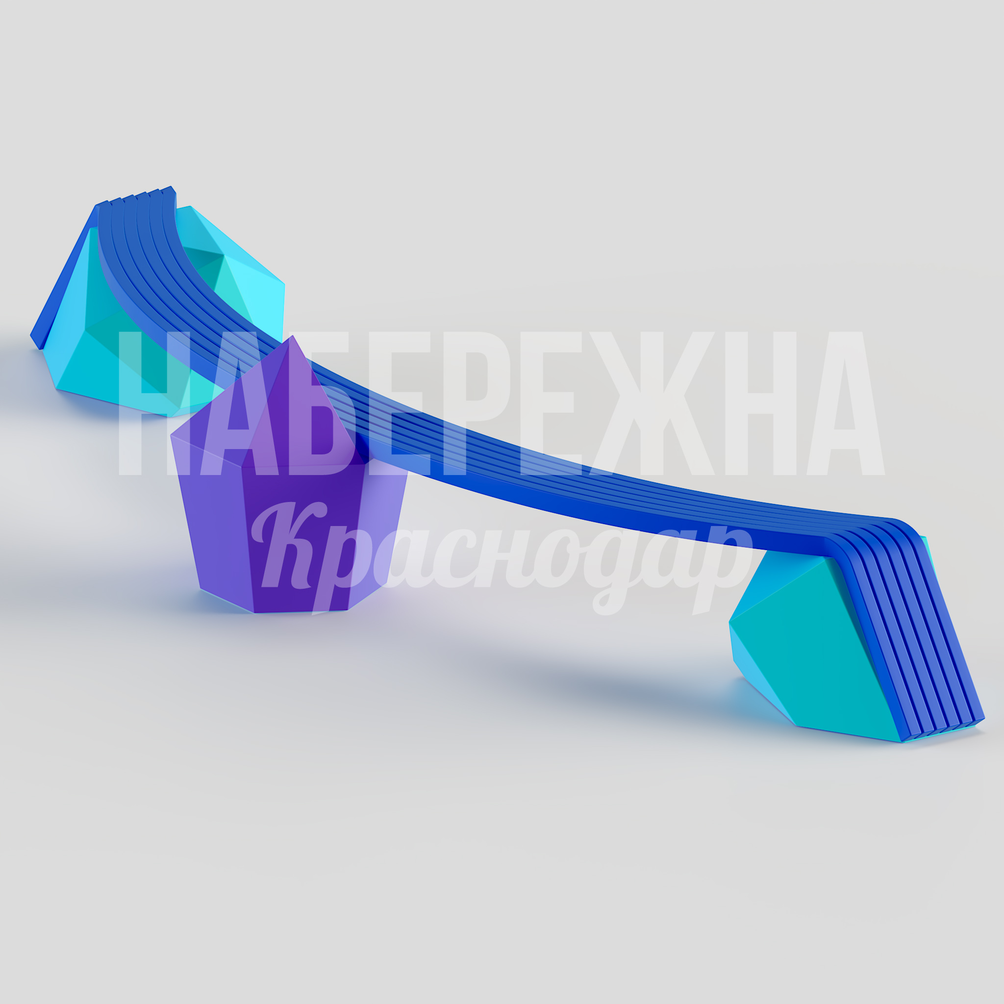 Лавочка Fennumjo Diamond 1420x4370x750 мм. MAF-22.156 Лавочка с геометрическим дизайном и многослойной конструкцией. Стойкость к влаге и УФ-излучению. Для парков и скверов.