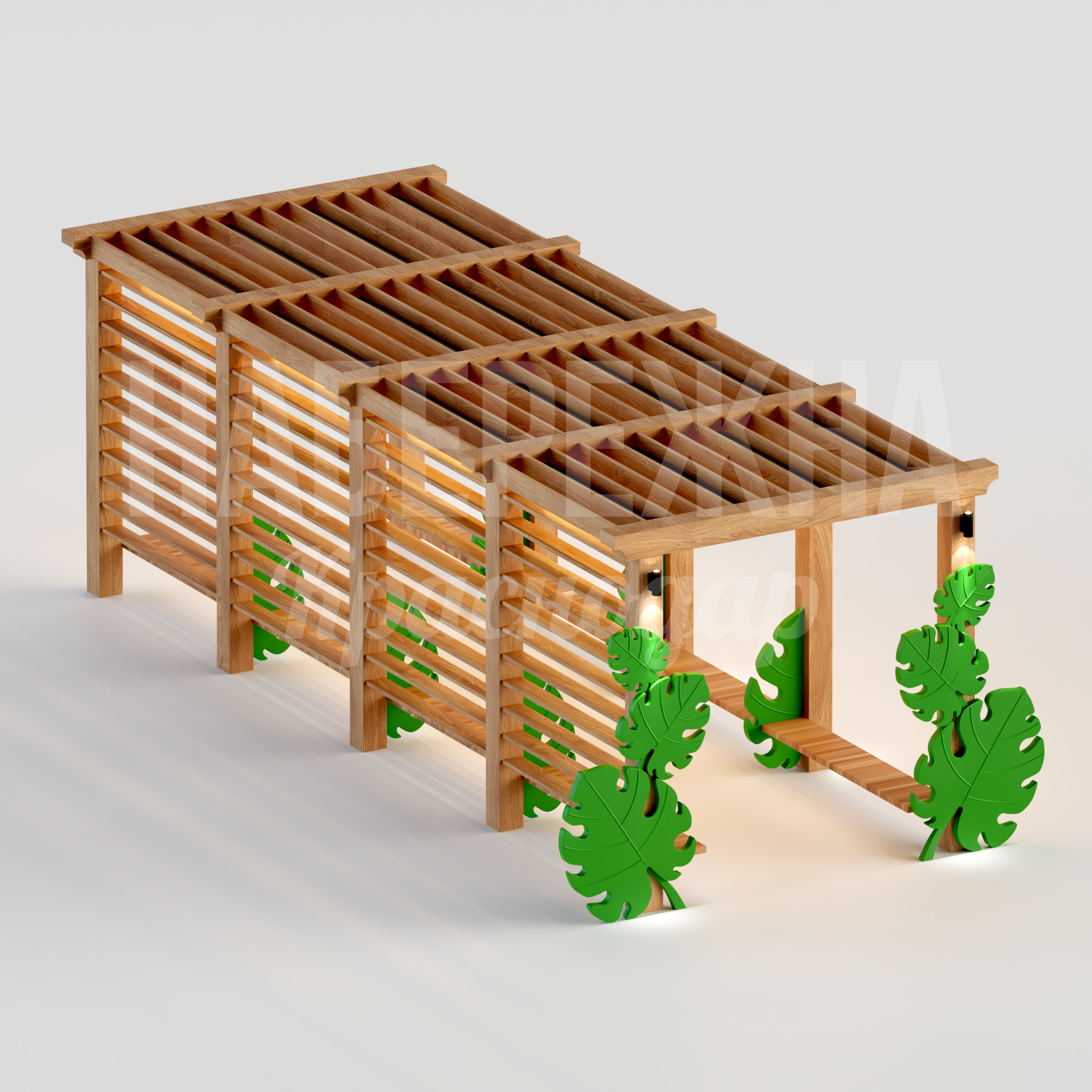 Пергола Tikiöte Monstera Plant - фото 3