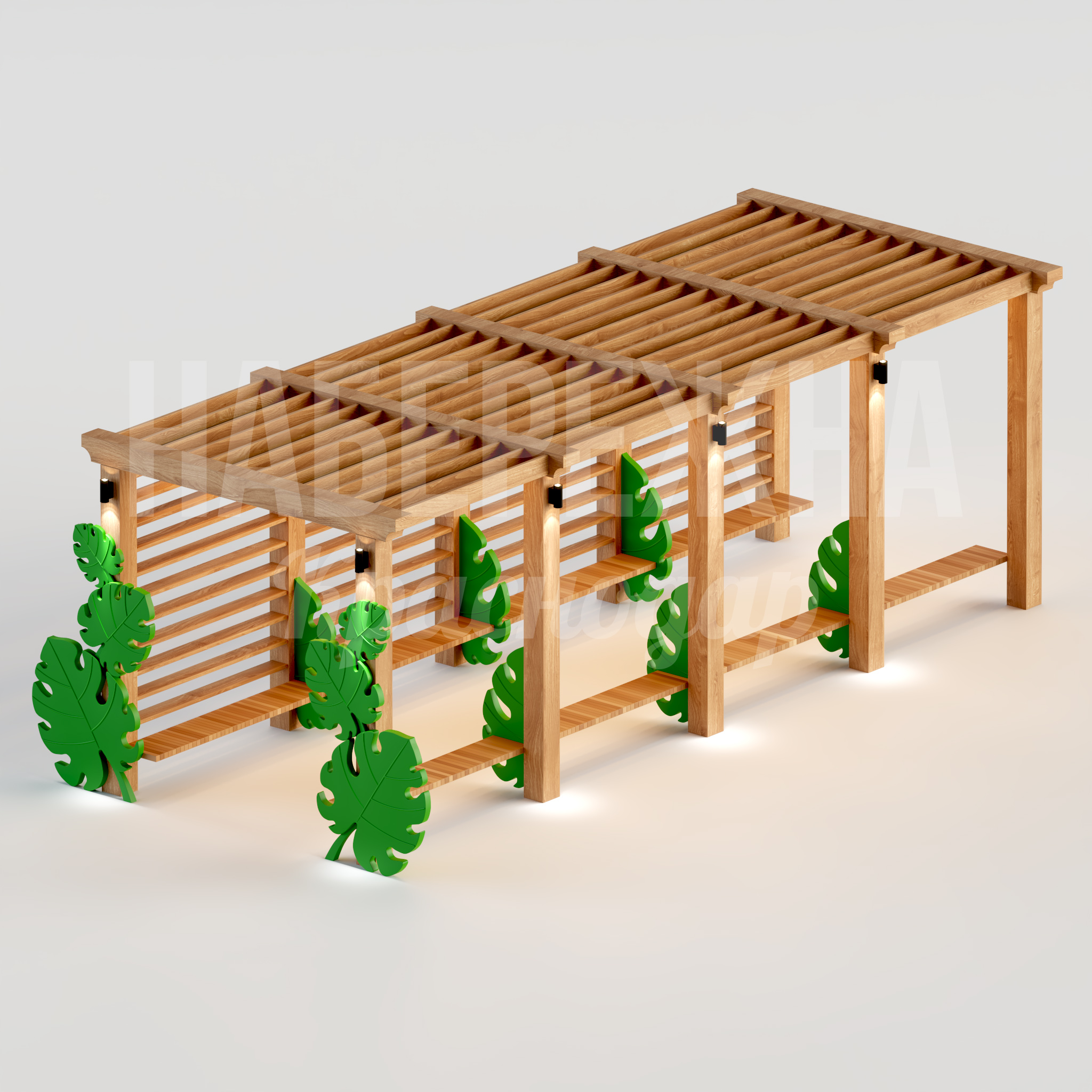 Пергола Tikiöte Monstera Plant - фото 1