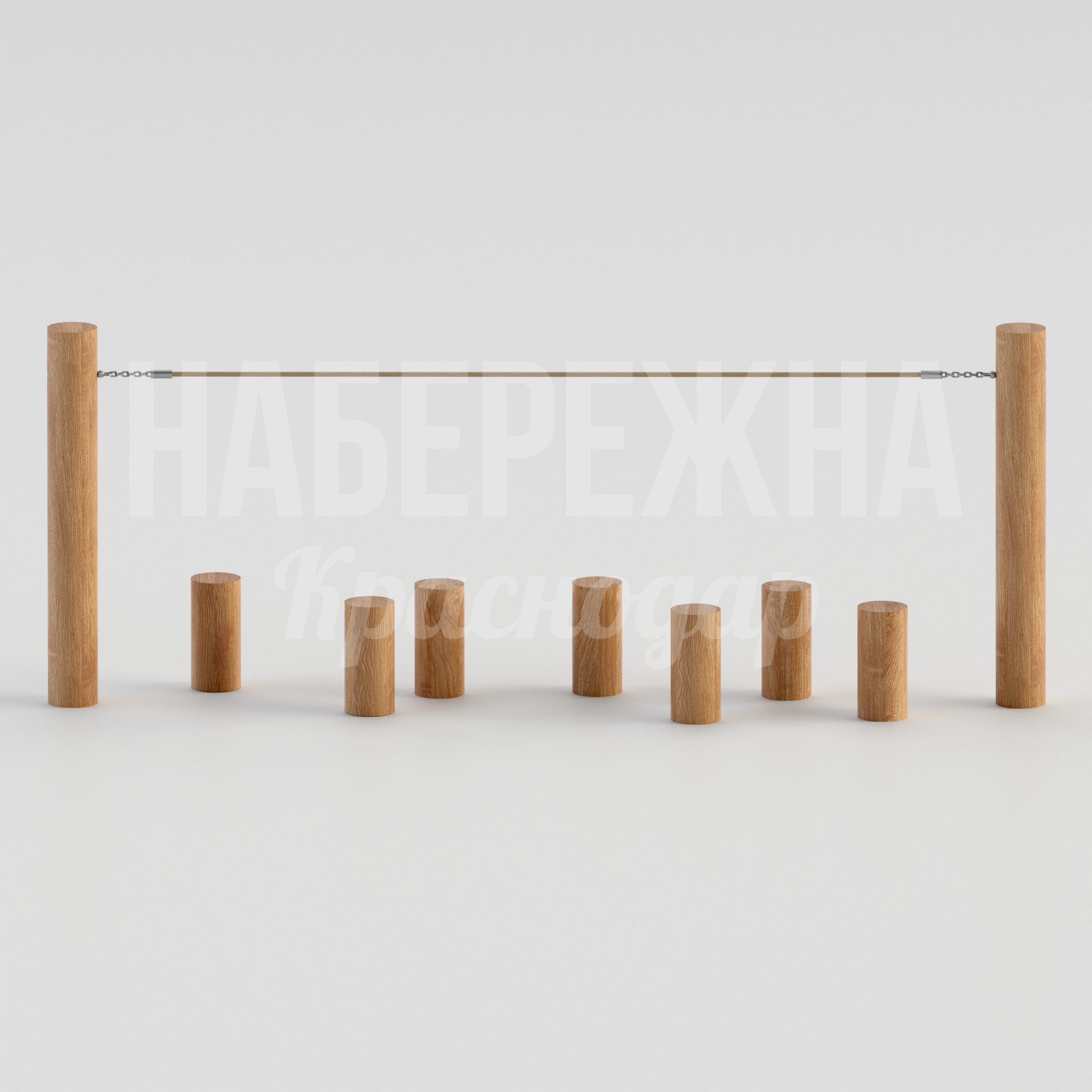 Переправа с пеньками Pajme - фото 2