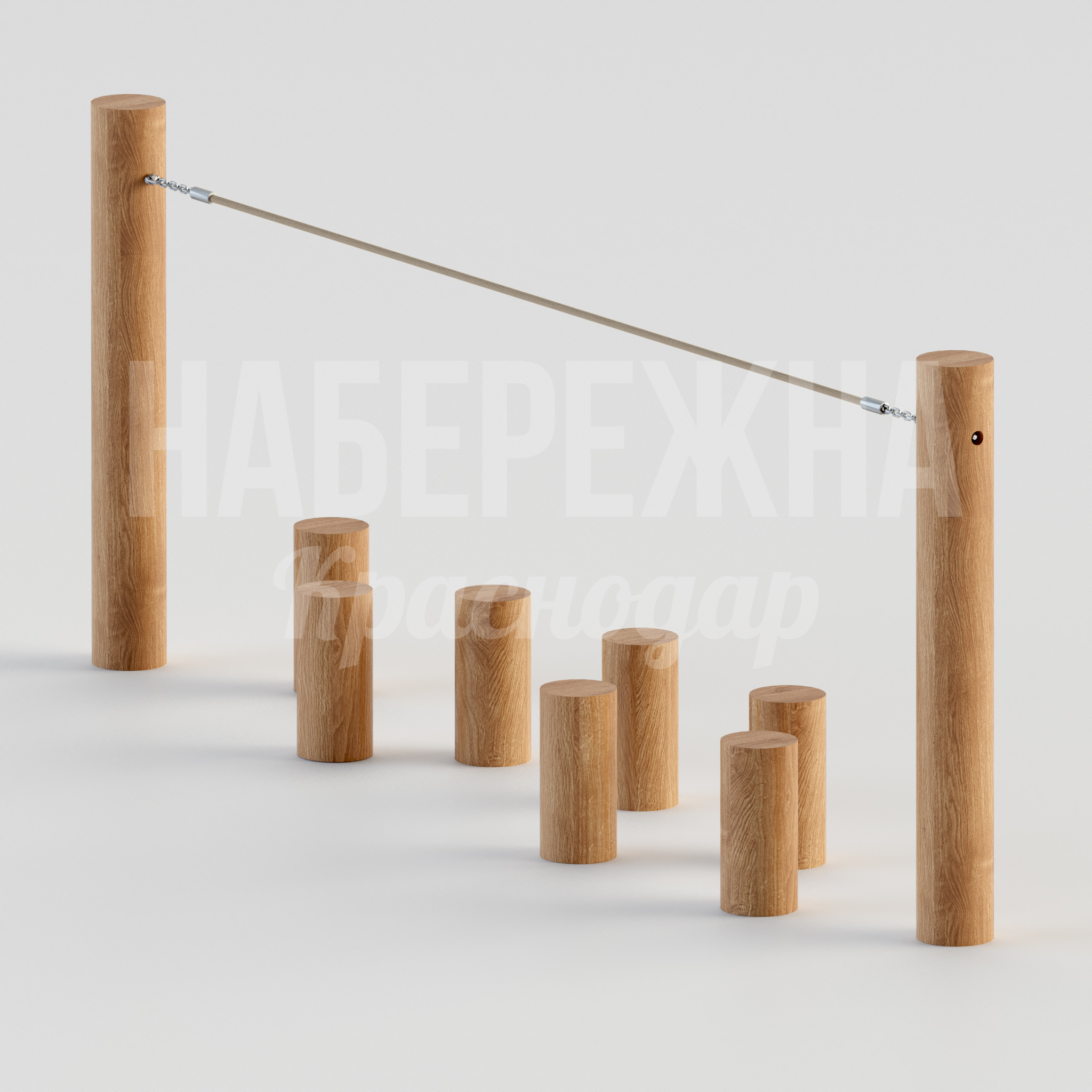 Переправа с пеньками Pajme - фото 1