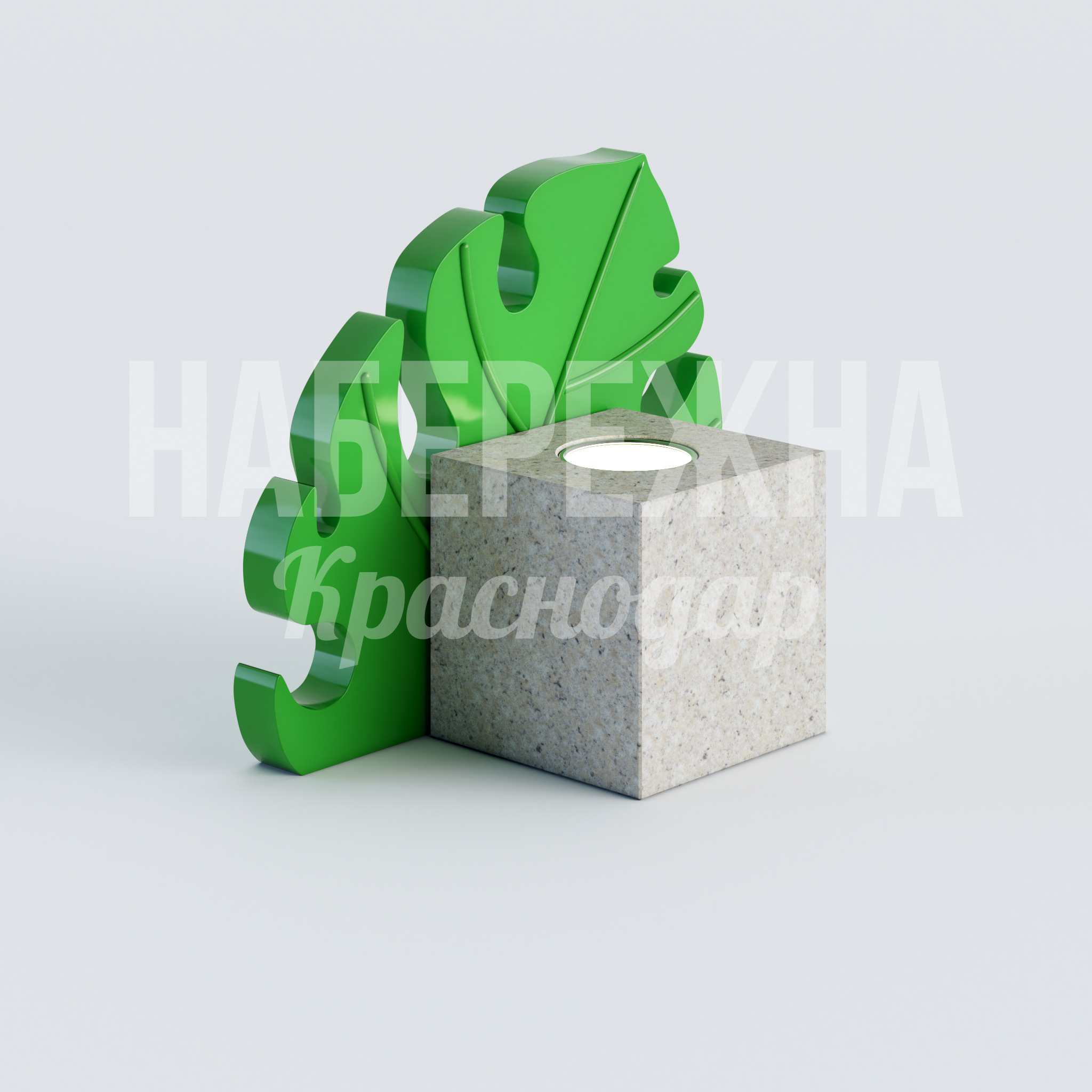 Уличный фонарь Likguö Monstera Plant