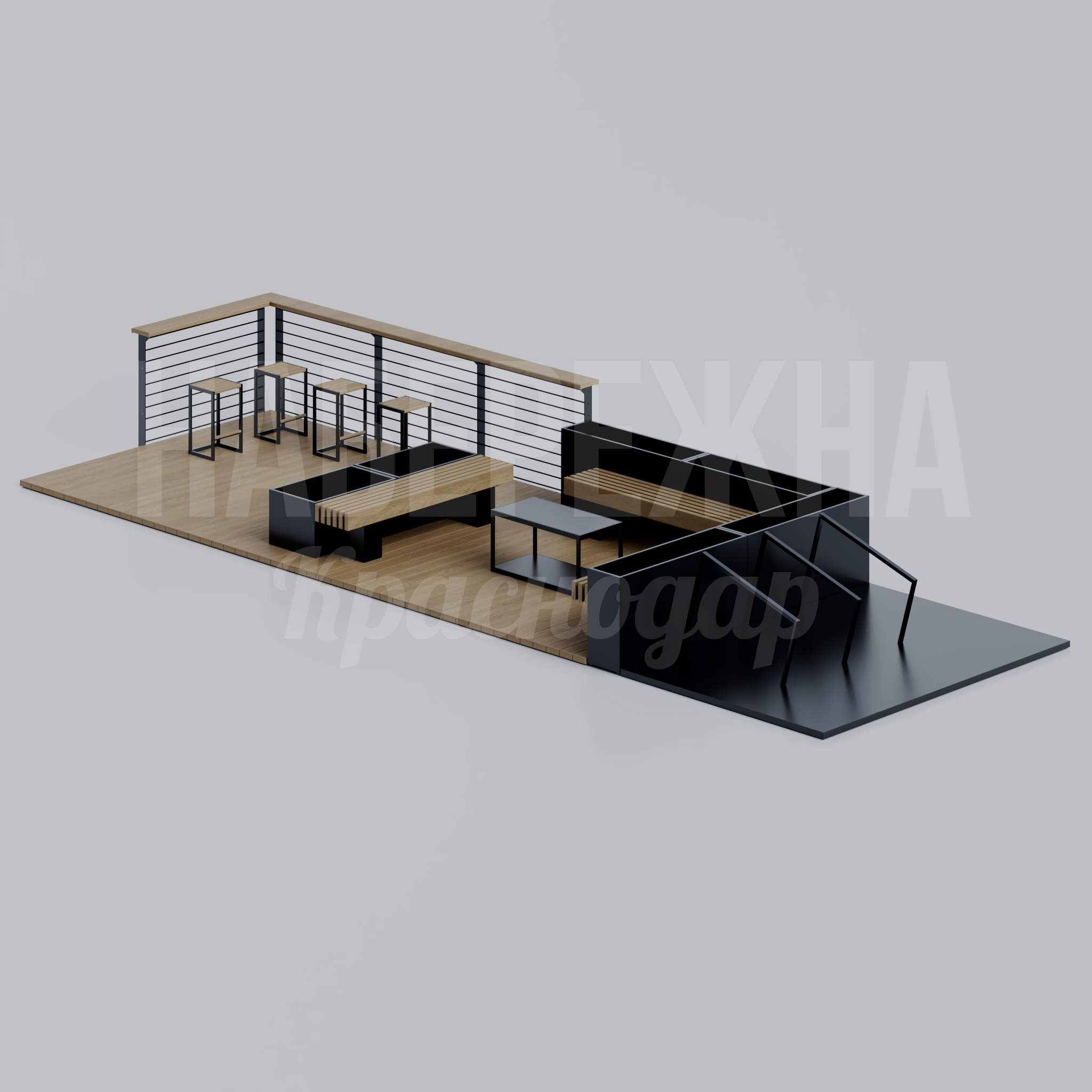 Парклет Ges - фото 1