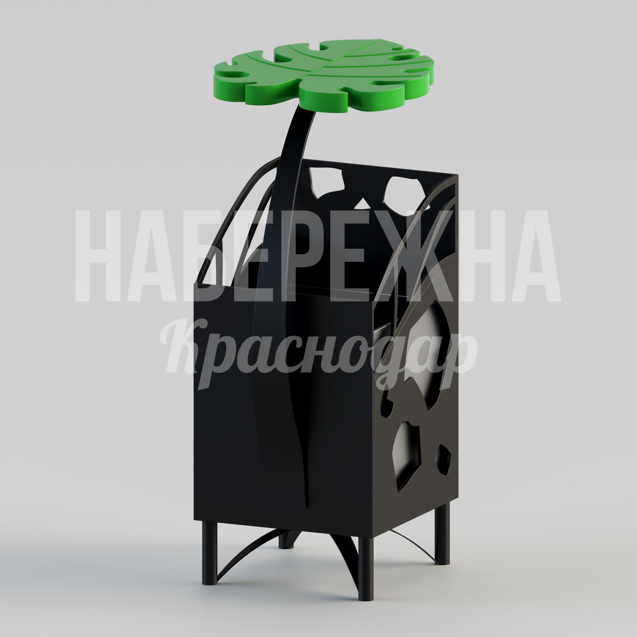 Урна Roy Monstera Plant - фото 2