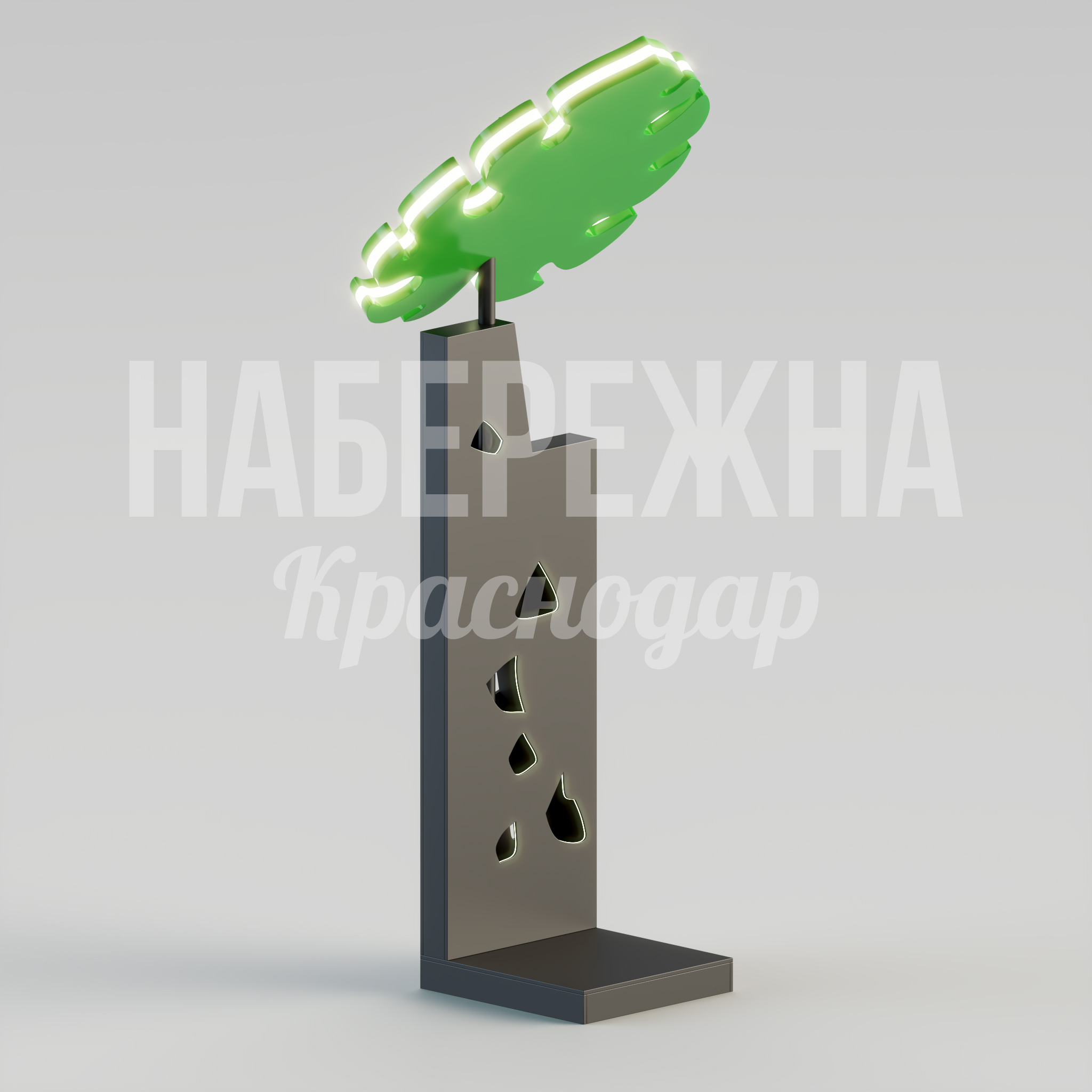 Фонарь Nuclek Monstera Plant - фото 1