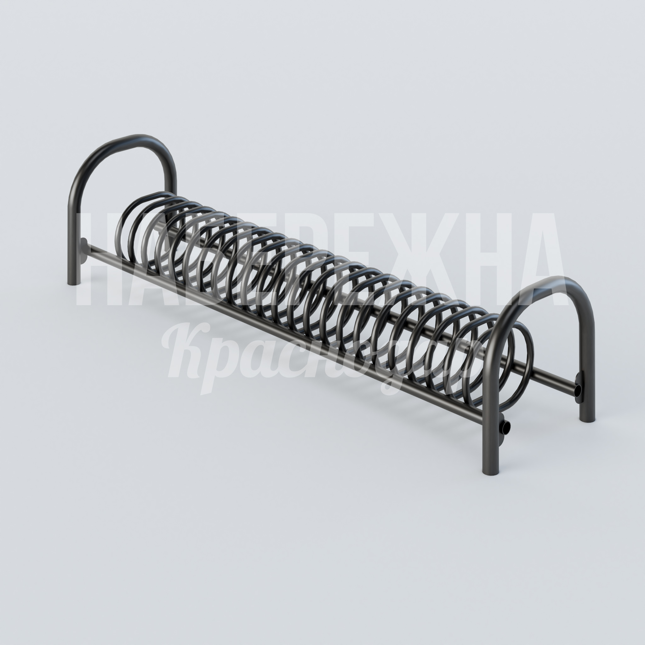 Велопарковка Eesdi — купить, MAF-22.342 | Набережна Велопарковка Eesdi - купить, 630x2500x600 мм, Металл