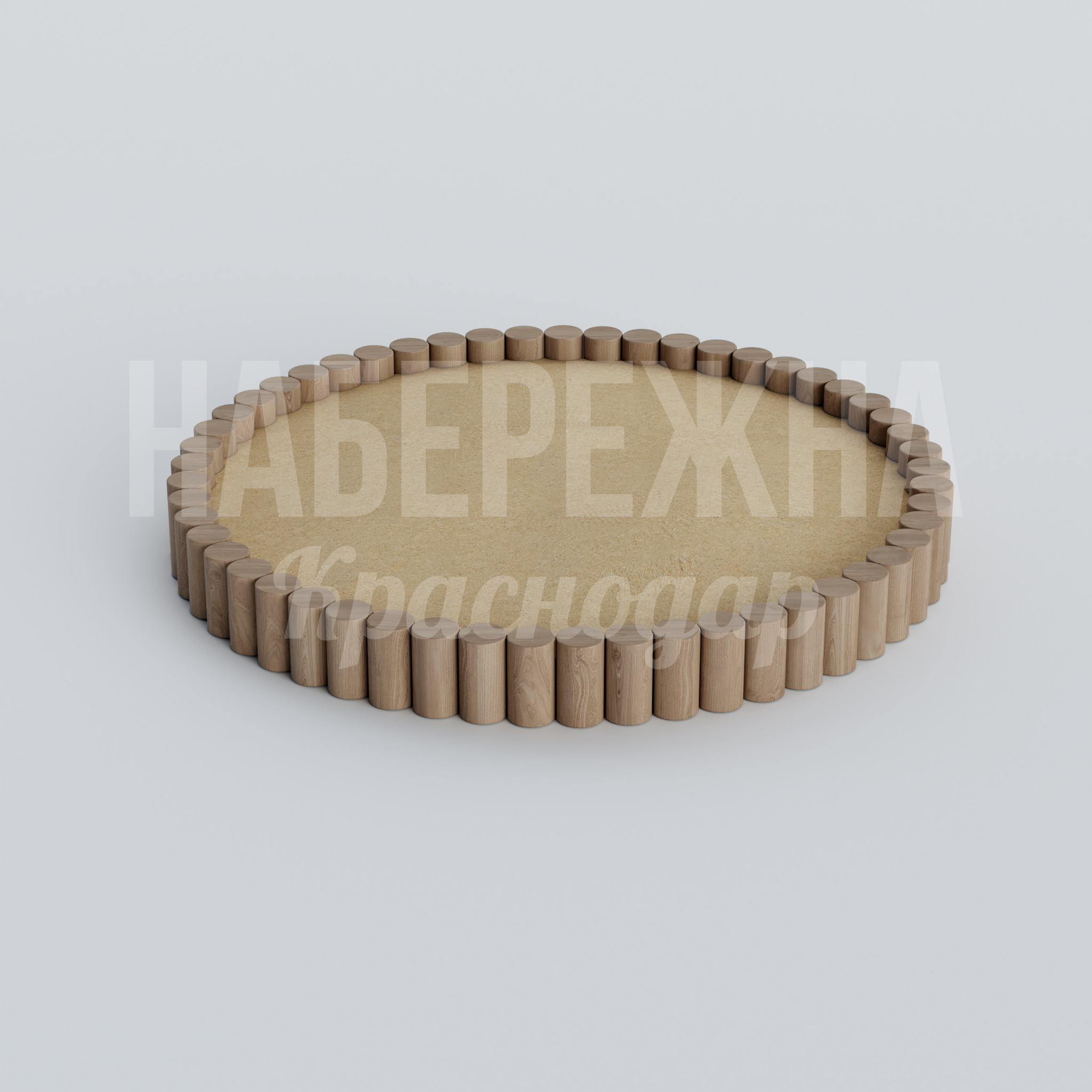 Круглая песочница Sönpidmo - фото 1