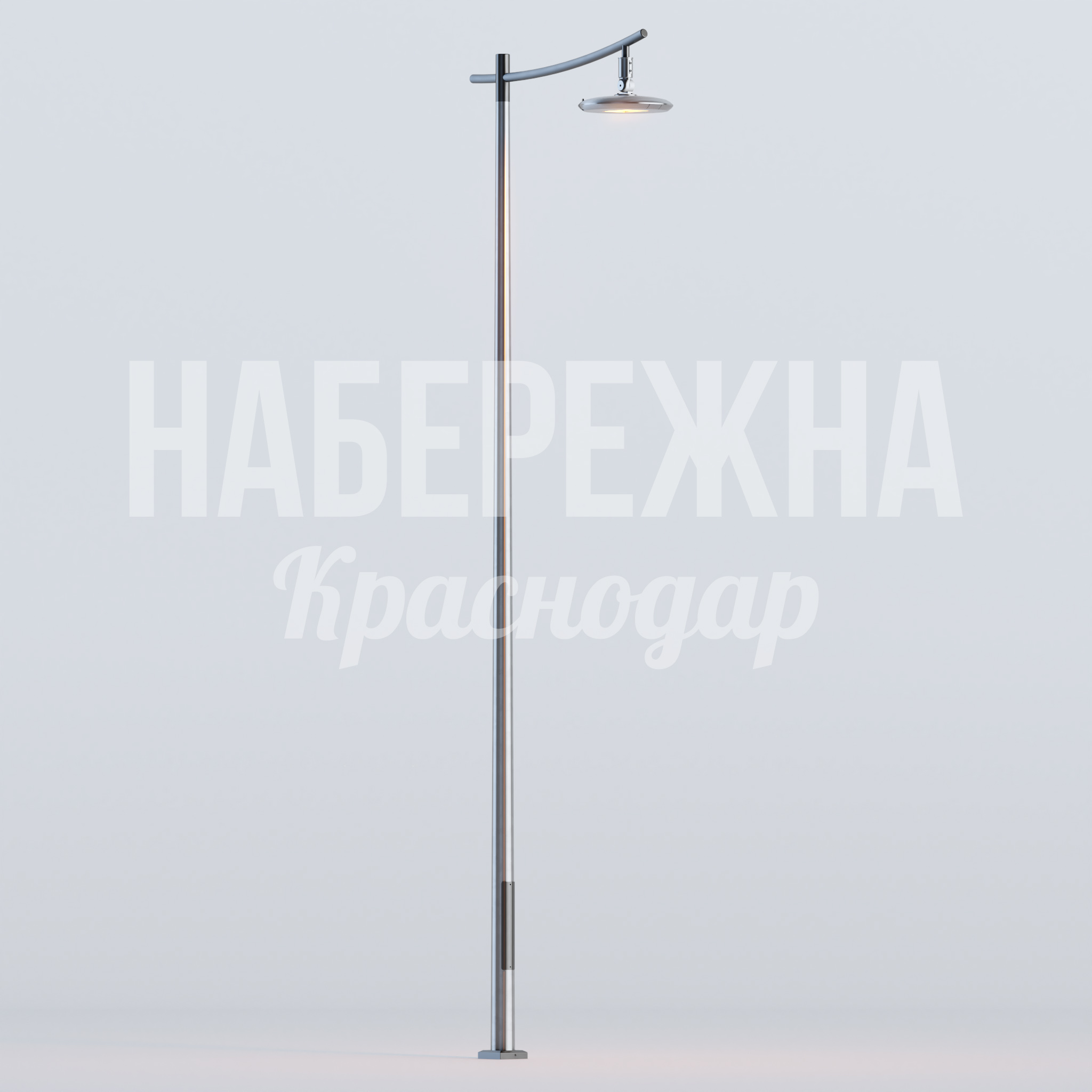 Уличный светильник Vekputpu 600x1500x5300 мм. MAF-22.673 Уличный светильник с LED-подсветкой и металлическим корпусом. Обеспечивает равномерное освещение зон отдыха.