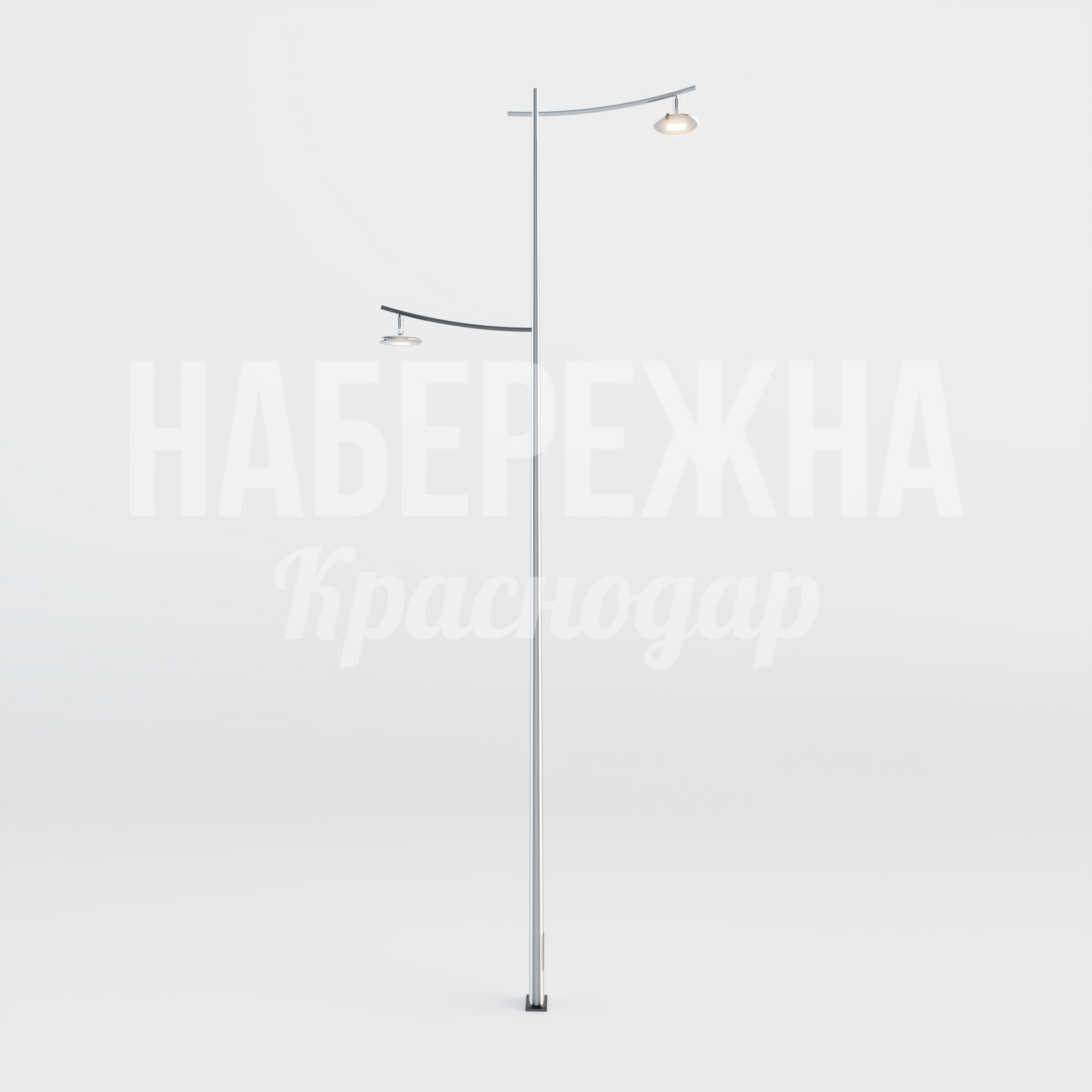 Уличный светильник Irfa — купить, MAF-22.675 | Набережна Уличный светильник Irfa - купить, 500x3500x10500 мм, Металл, Подсветка