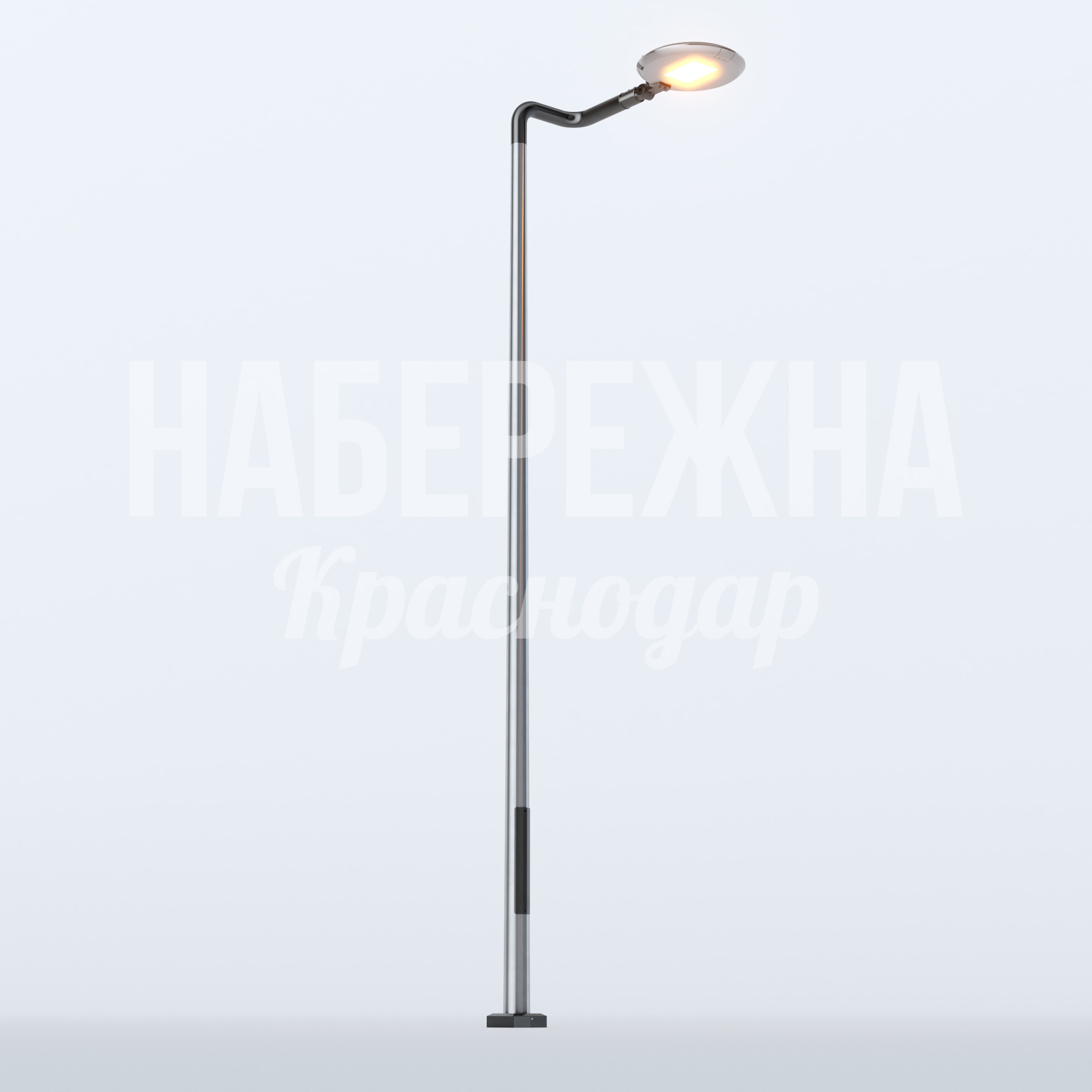 Фонарь Tupneppu 1140x670x4270 мм. MAF-22.731 Уличный фонарь с LED-подсветкой и регулируемым кронштейном. Энергоэффективность до 80%, минимальные расходы на обслуживание.