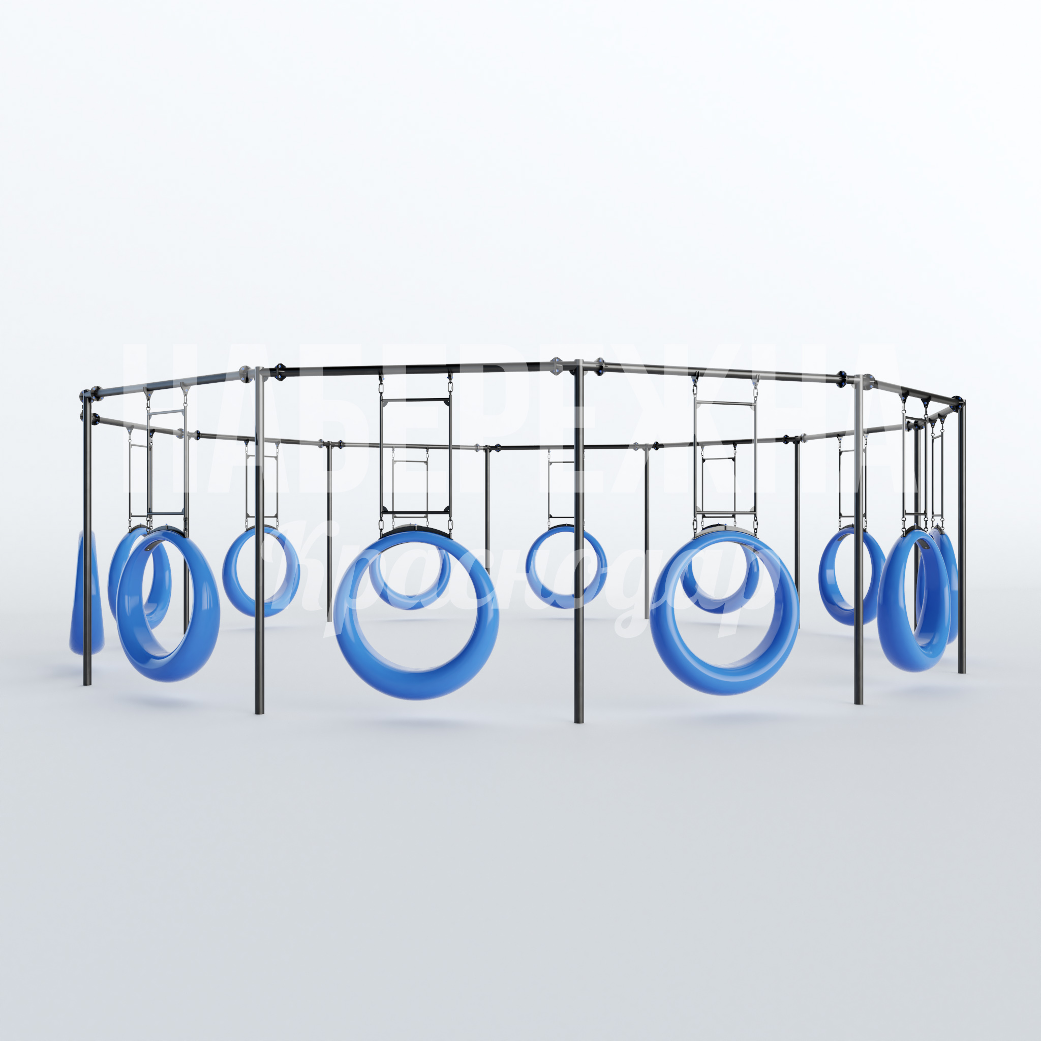 Качели Fomgi — купить, MAF-22.809 | Набережна Качели Fomgi 11600x11600x4500 мм. MAF-22.809 Спортивный комплекс с кольцами и турниками для круговых тренировок. Выдерживает интенсивные нагрузки.