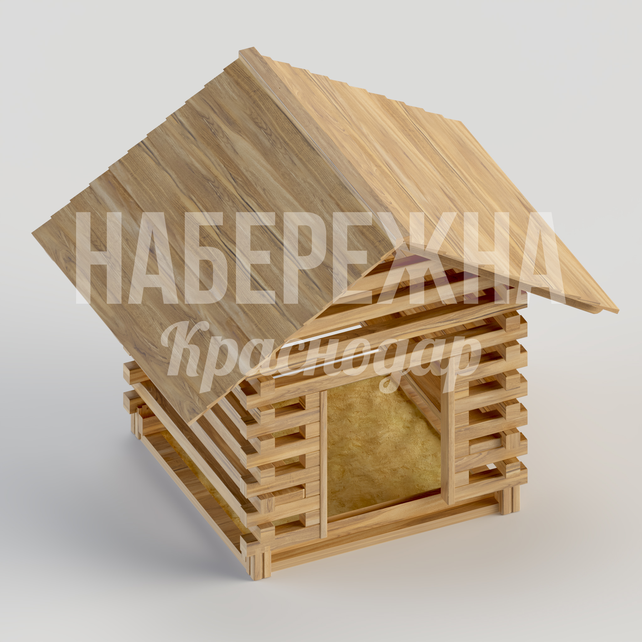 Песочница Ivsölda 2000x2500x1900 мм. MAF-23.164 Песочница с двускатной крышей защищает от солнца и дождя, продлевает срок службы песка и игровой зоны.