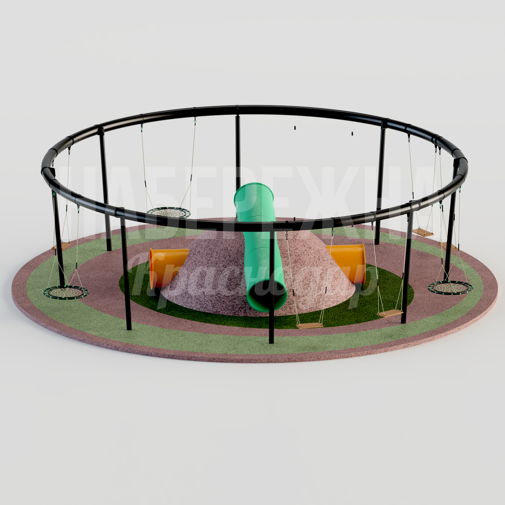 Качели с горкой Onpodge - фото 2