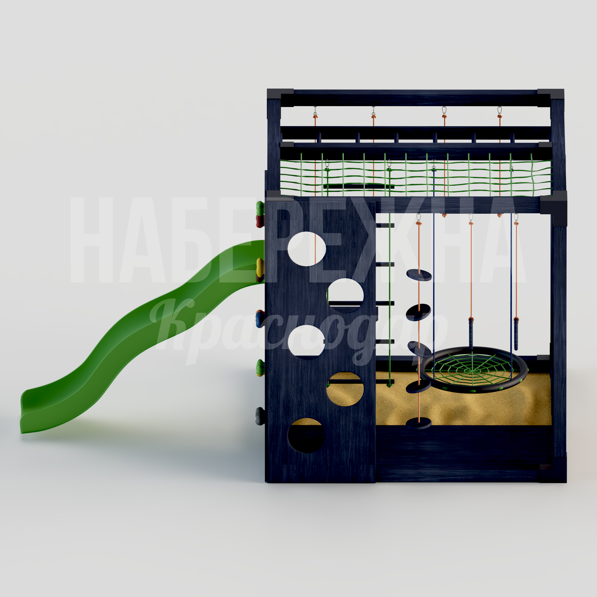 Лазалка с горкой Yuöldi - фото 3