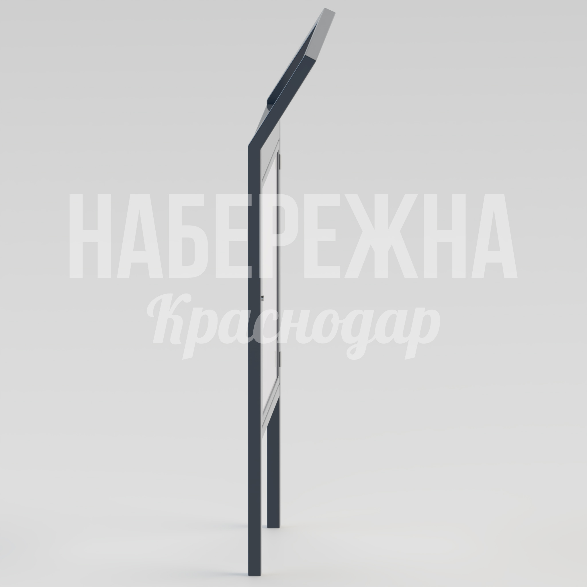 Инфостенд Nåbbeböy — купить, MAF-24.073 | Набережна Инфостенд Nåbbeböy - заказать, Информационные стенды, Металл