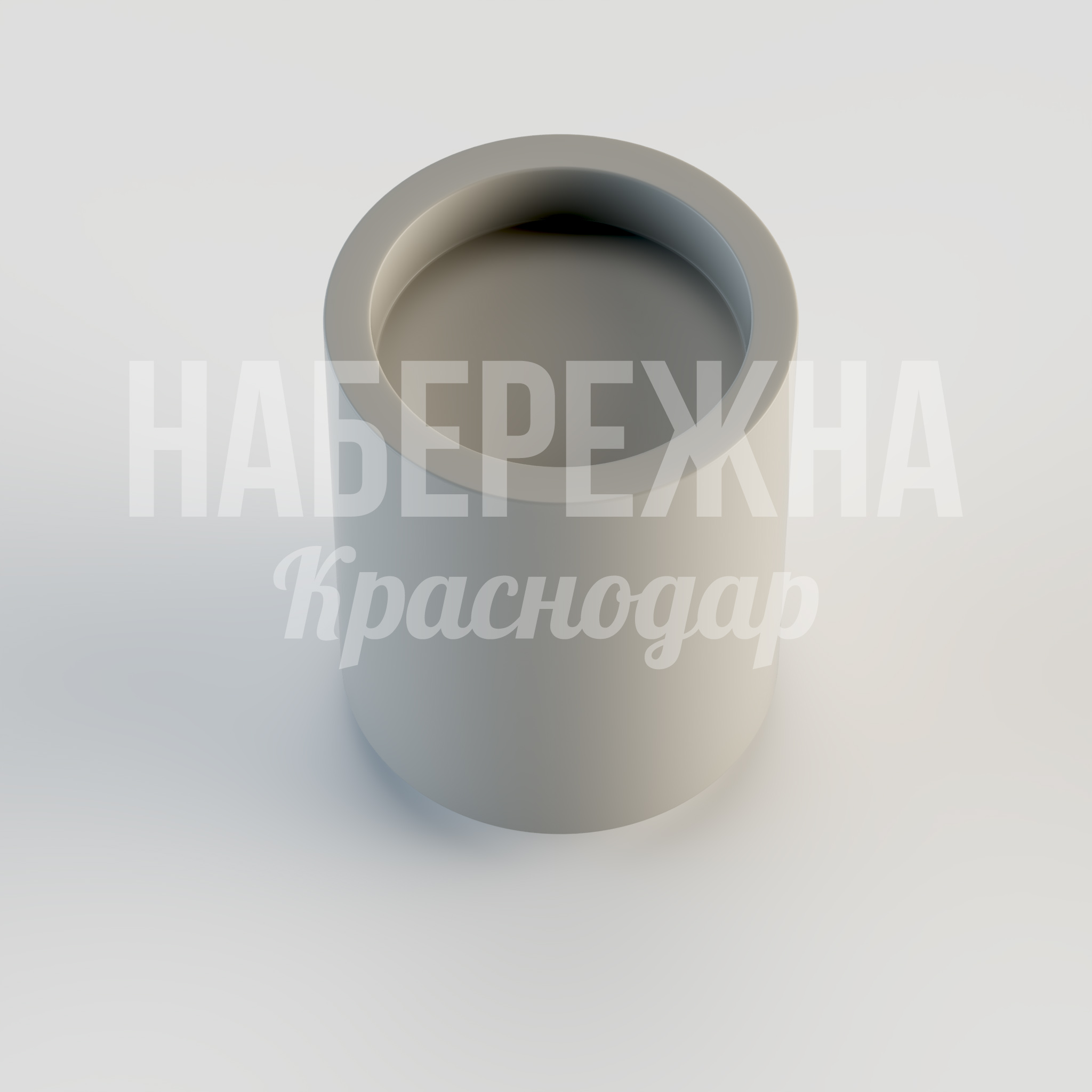 Вазон Jitorle - купить, 600x600x800 мм, Бетон