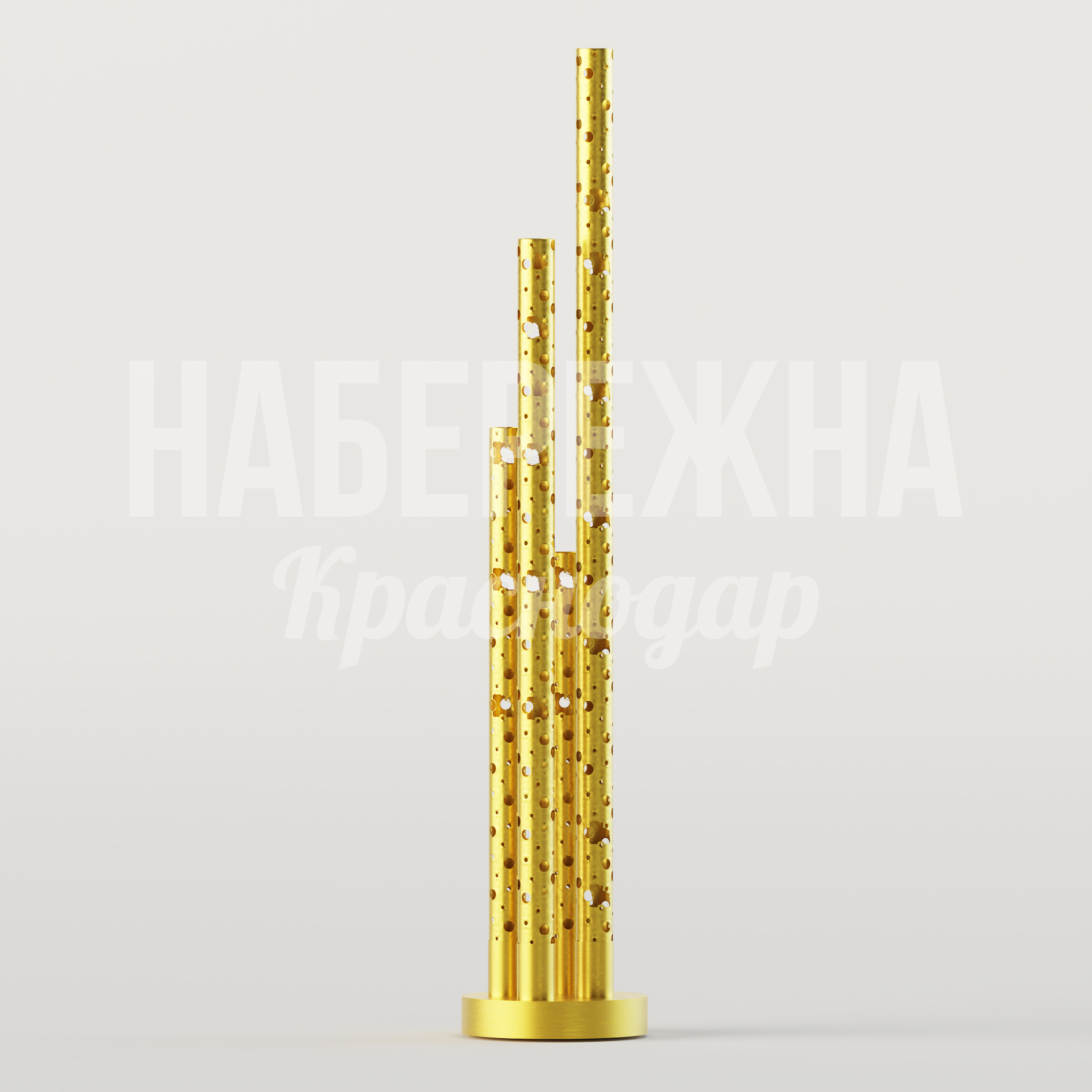 Арт-объект Fefmuh - купить, 650x650x2650 мм, Металл