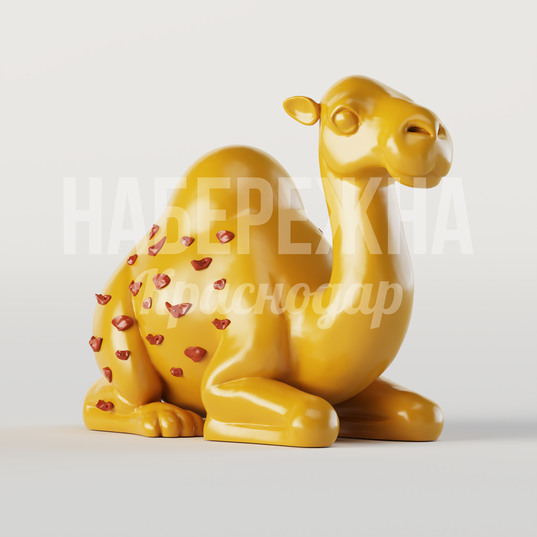 Детский скалодром Kilse 3000x1350x2100 мм. MAF-25.016 Детский скалодром в виде верблюда для игровых площадок. Развивает координацию и физическую активность детей.