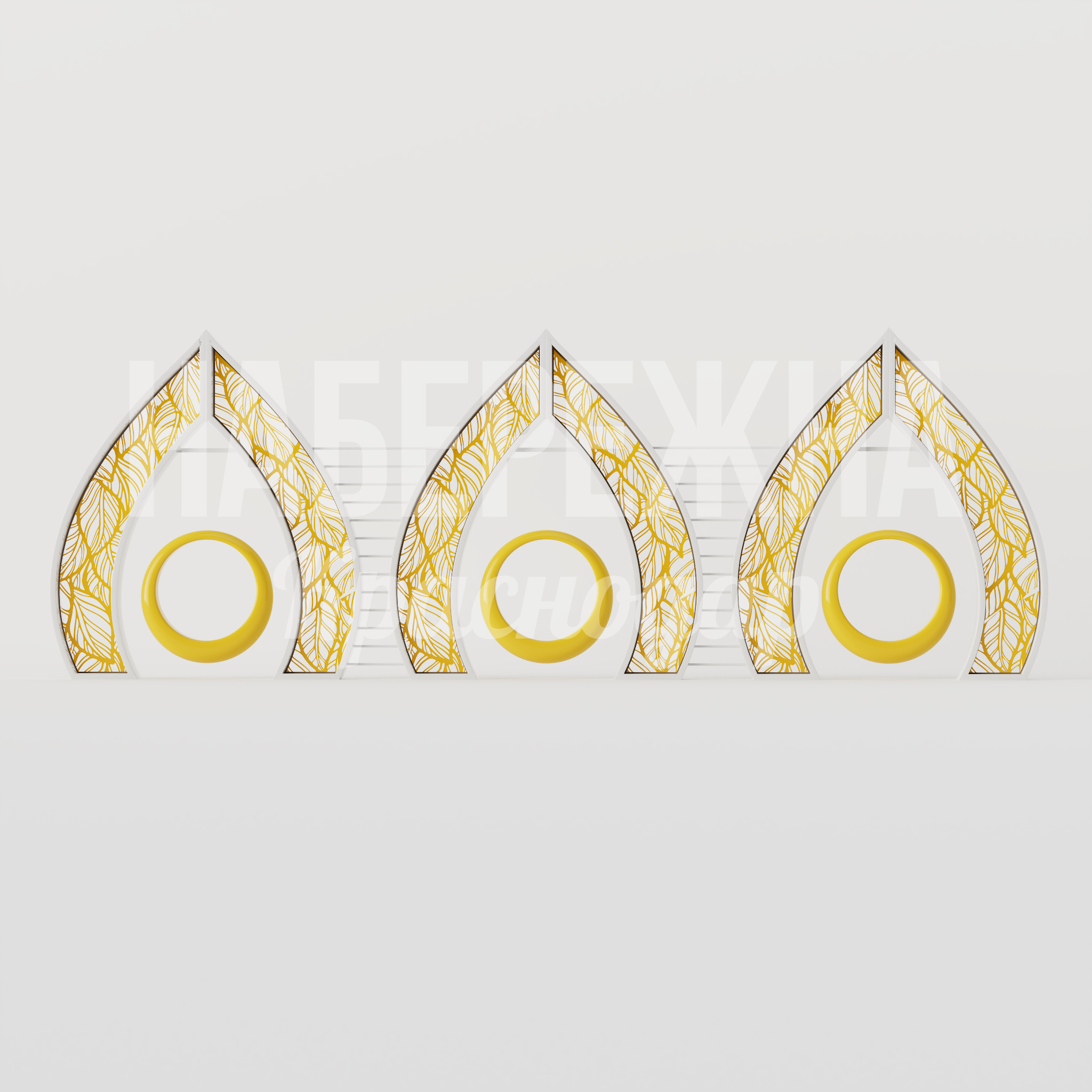 Качели Uatrebpu - купить, 200x12700x4000 мм, Металл, Подсветка