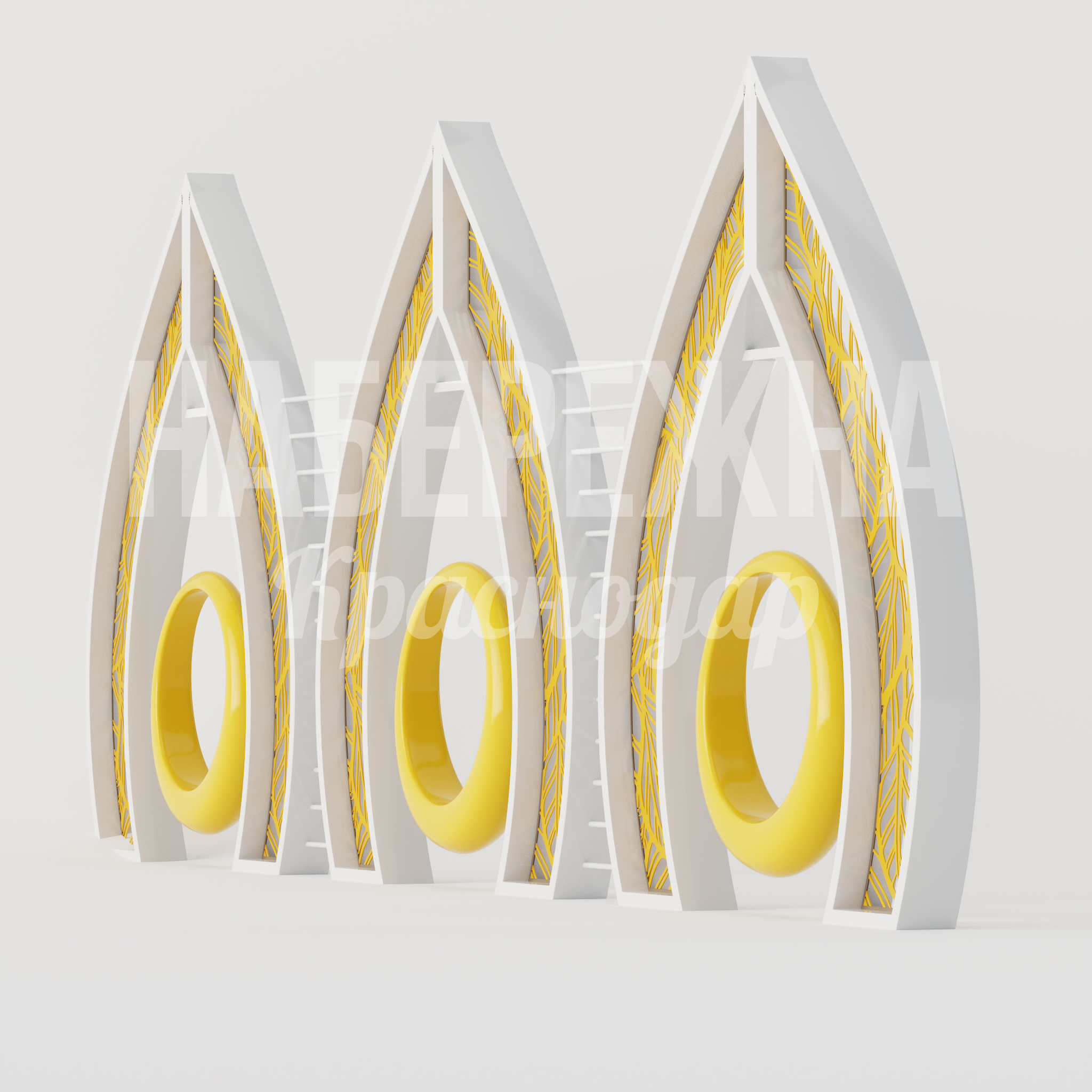 Качели Uatrebpu - заказать, Качели, Металл, Подсветка