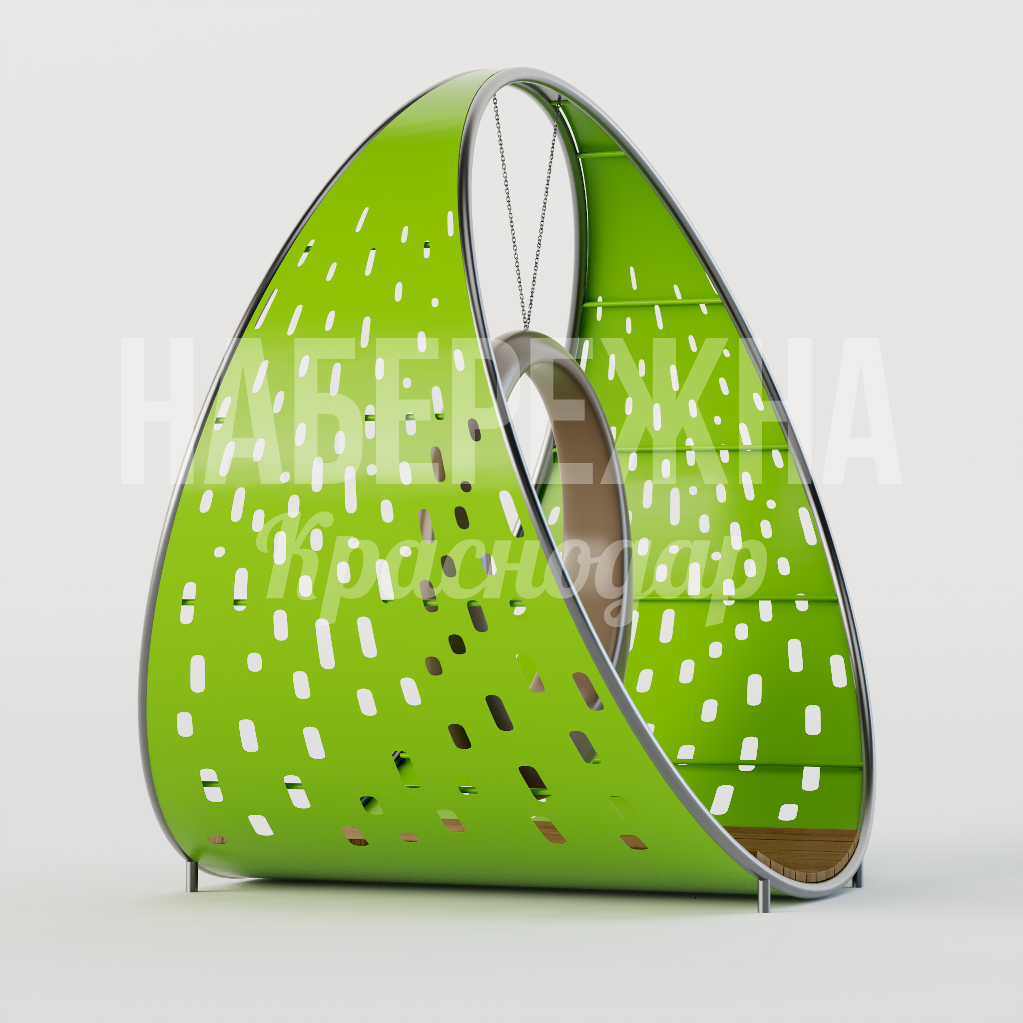 Качель Oksatbu - заказать, Качели, Металл, Дерево