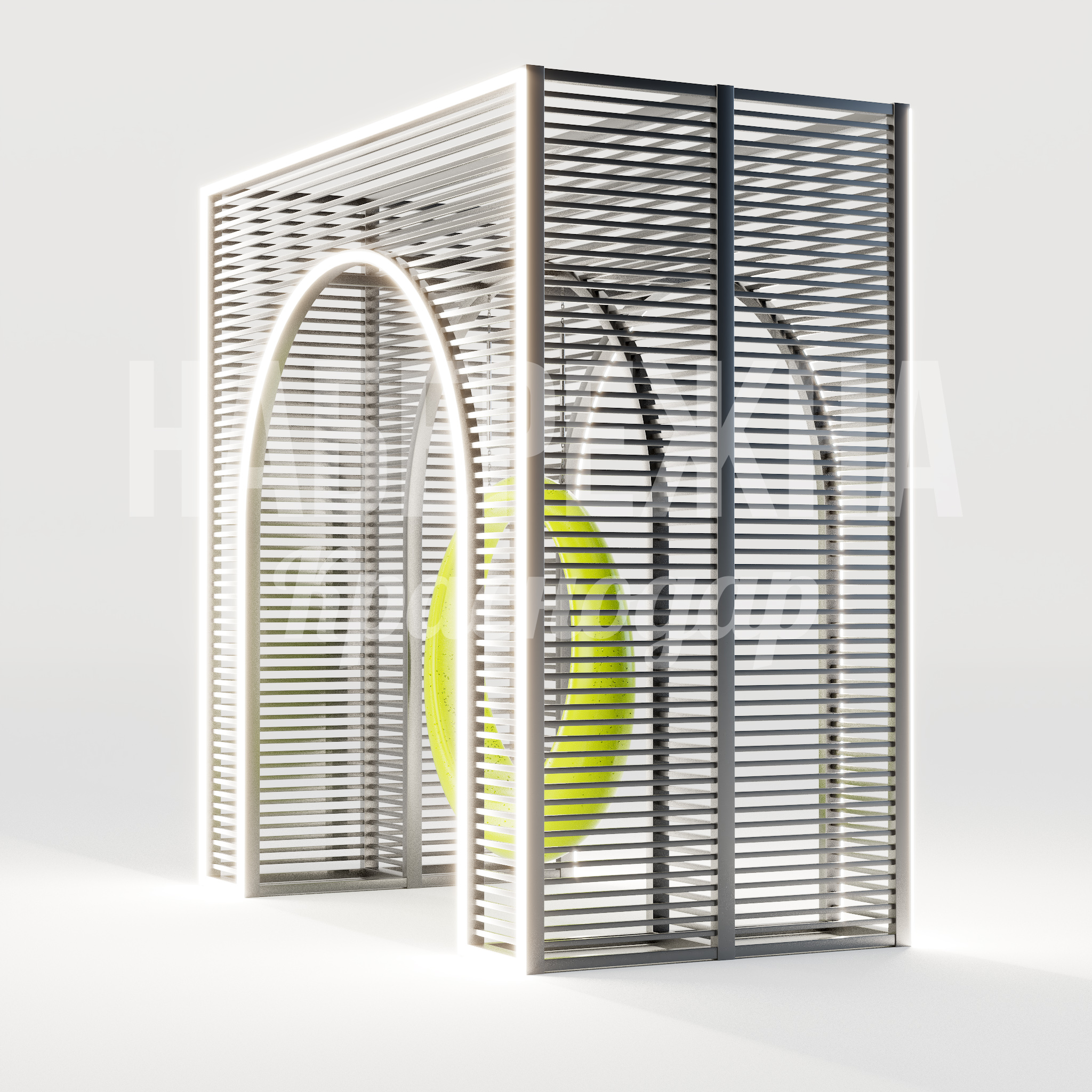 Качели Miåm - заказать, Качели, Металл, Подсветка