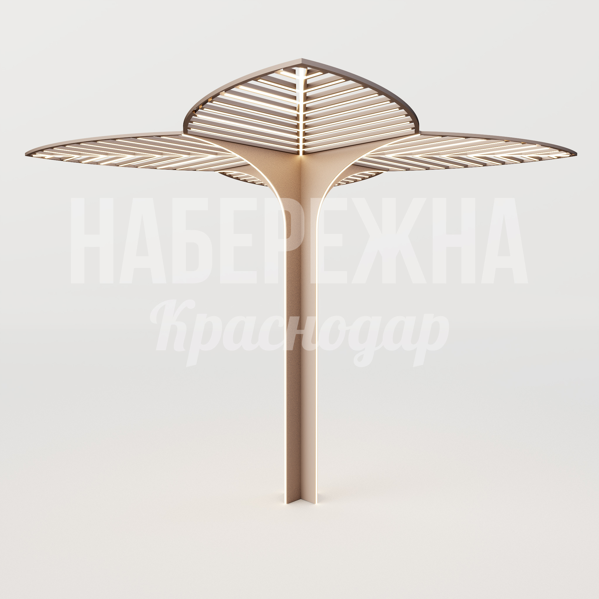 Навес Vurvö - заказать, Навесы, Металл, Подсветка