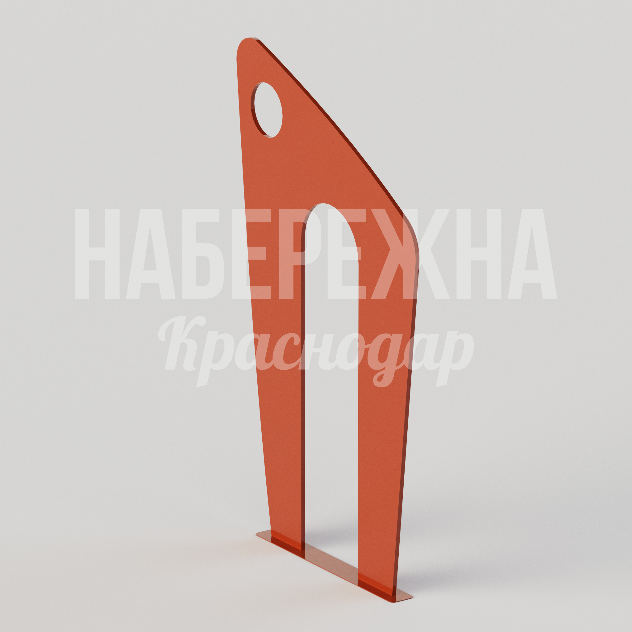 Велопарковка Söm 60x660x1200 мм. MAF-25.094 Велопарковка с оригинальной геометрией на 2 места. Порошковая окраска в 216 цветов RAL для любого архитектурного проекта.