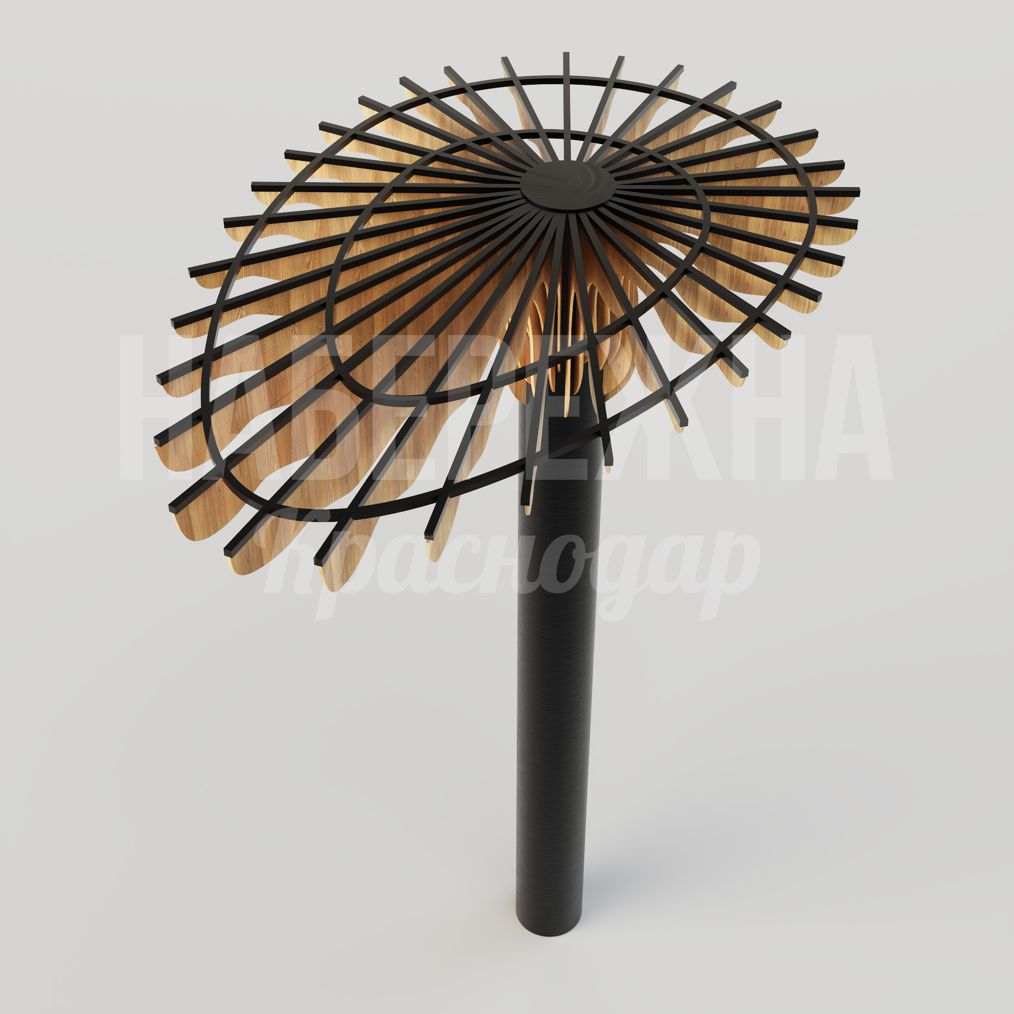 Навес Nejtöfdo - заказать, Навесы, Металл, Дерево