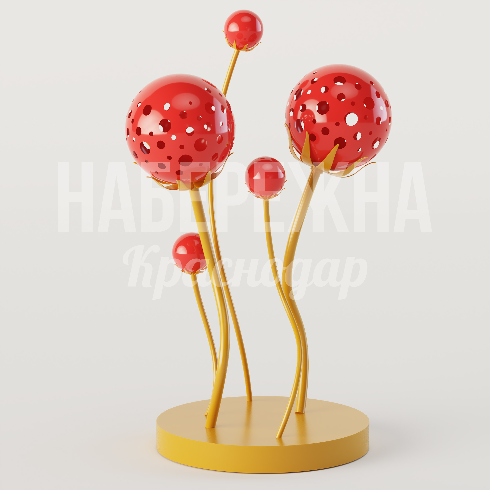 Арт-объект Toelmaf - купить, 1700x2000x3200 мм, Металл