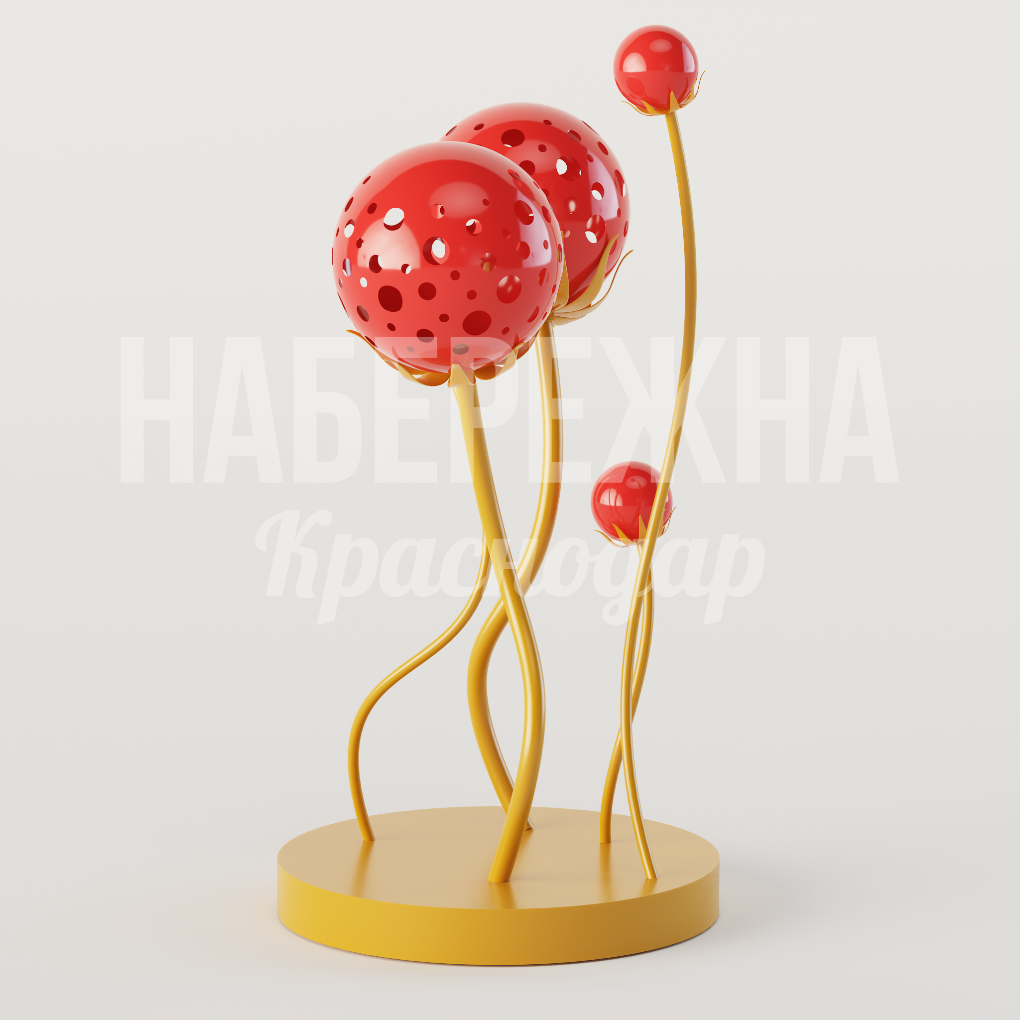 Арт-объект Toelmaf - заказать, Стеллы, Металл