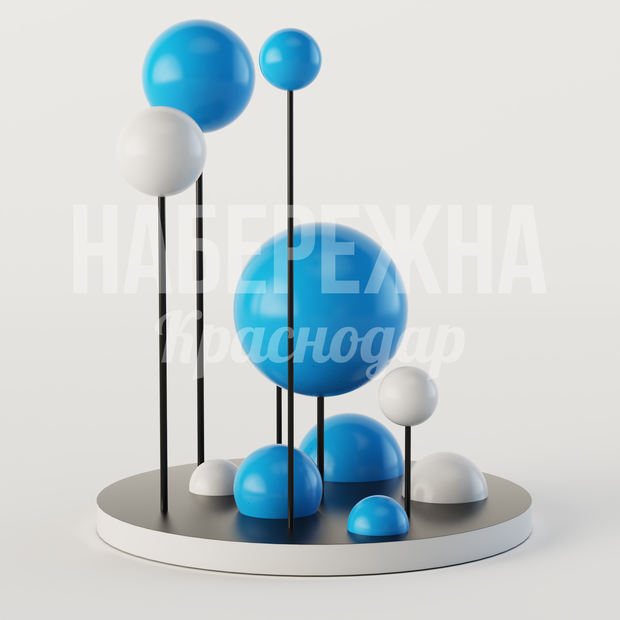 Арт-Объект Gonloi - заказать, Стеллы, Металл, Стеклопластик